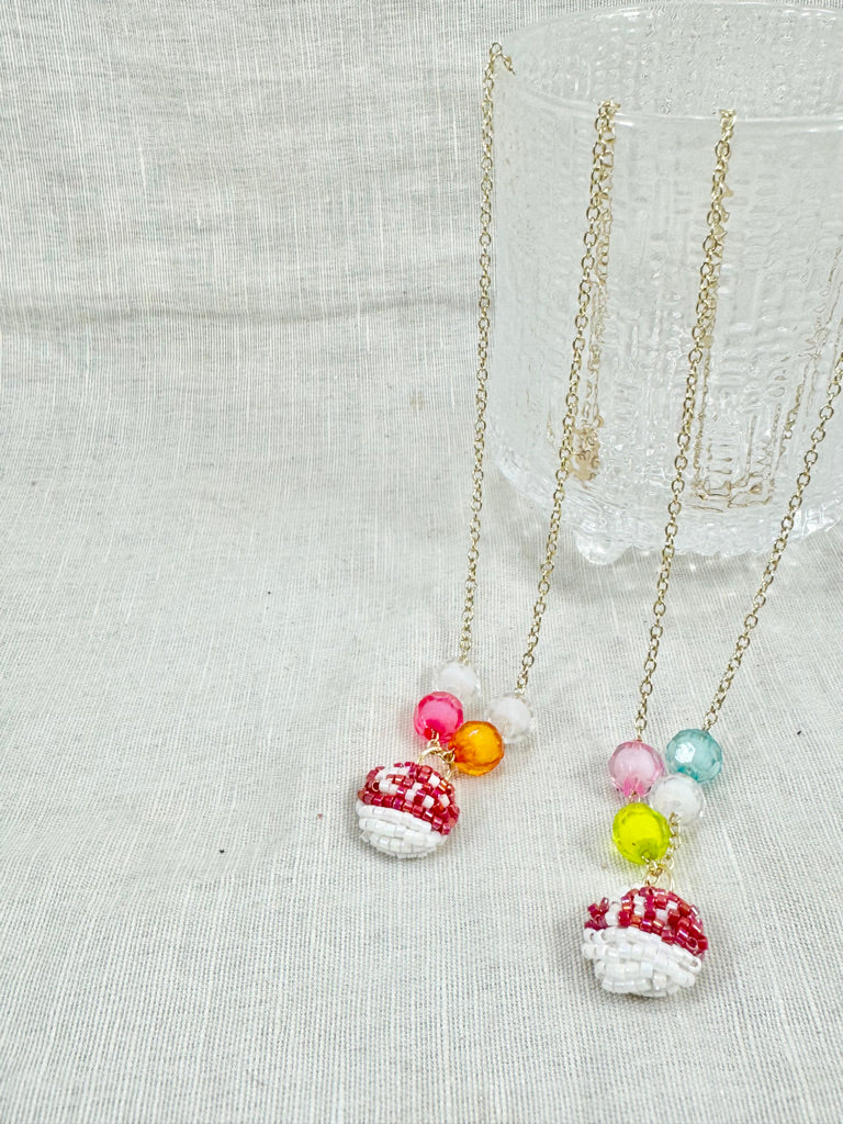 Hand beaded kids necklace - Singapore -