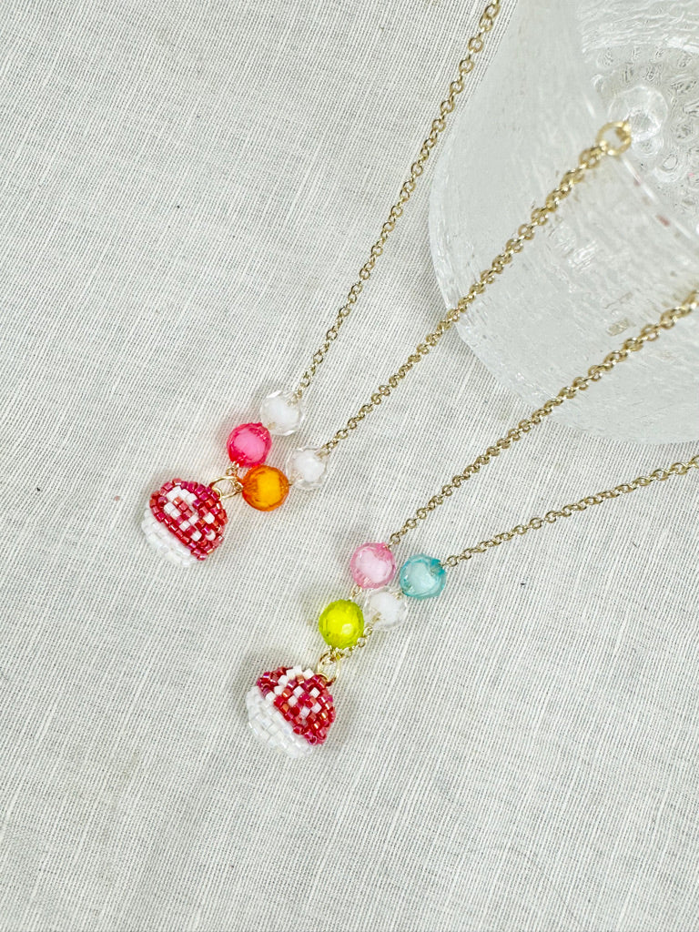 Hand beaded kids necklace - Singapore -