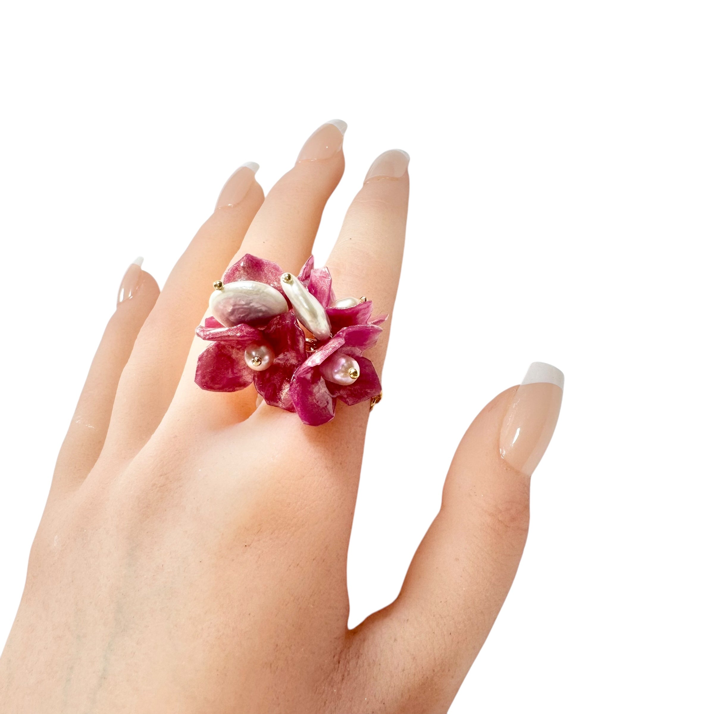 Lilac Fantasy Ring - Antique Blush -