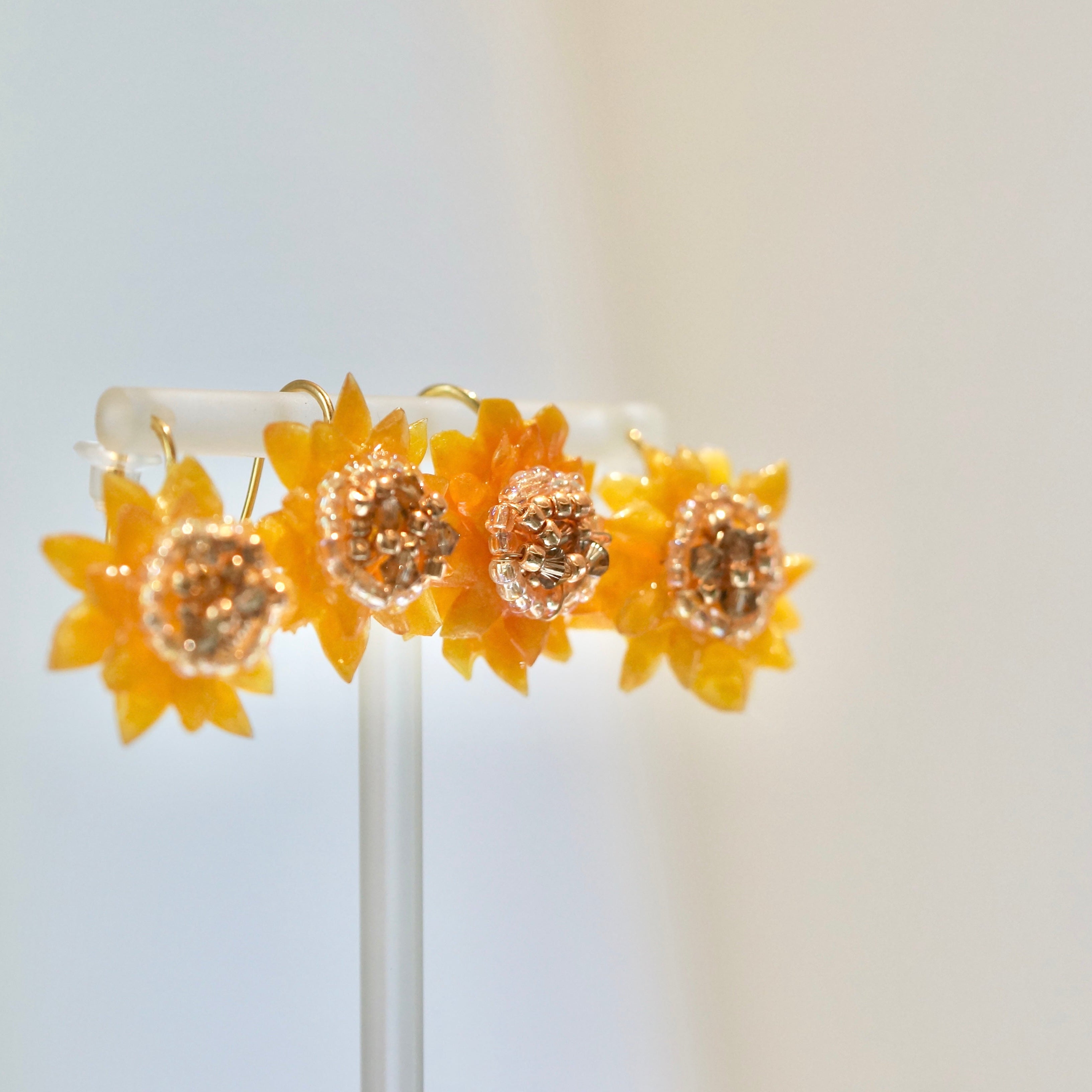 Sunny Sunflower Earrings