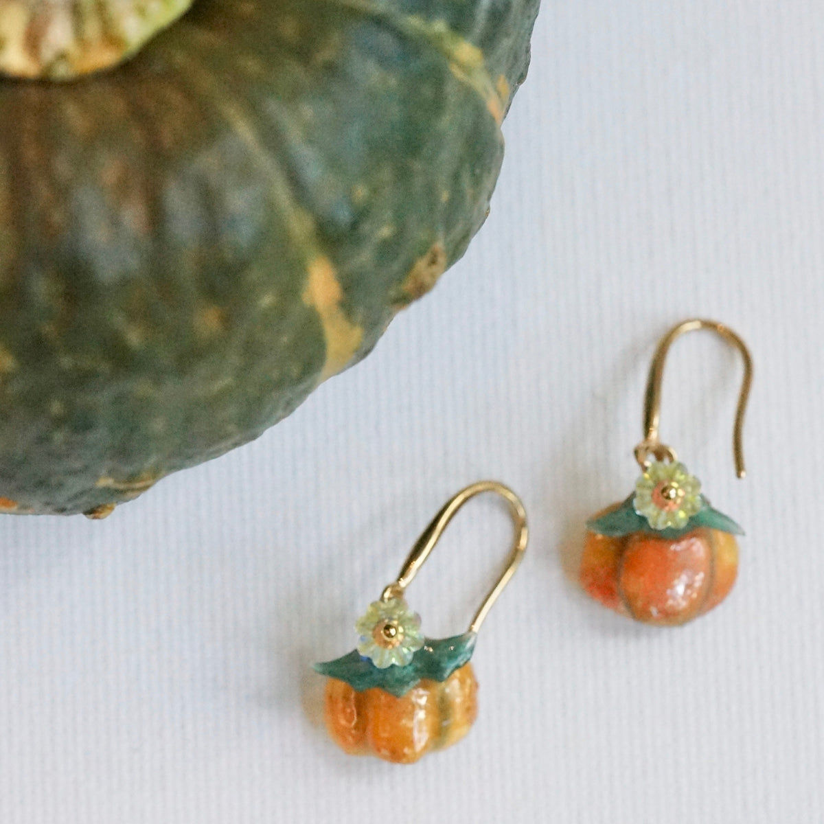 Twinkle Pumpkin Earrings