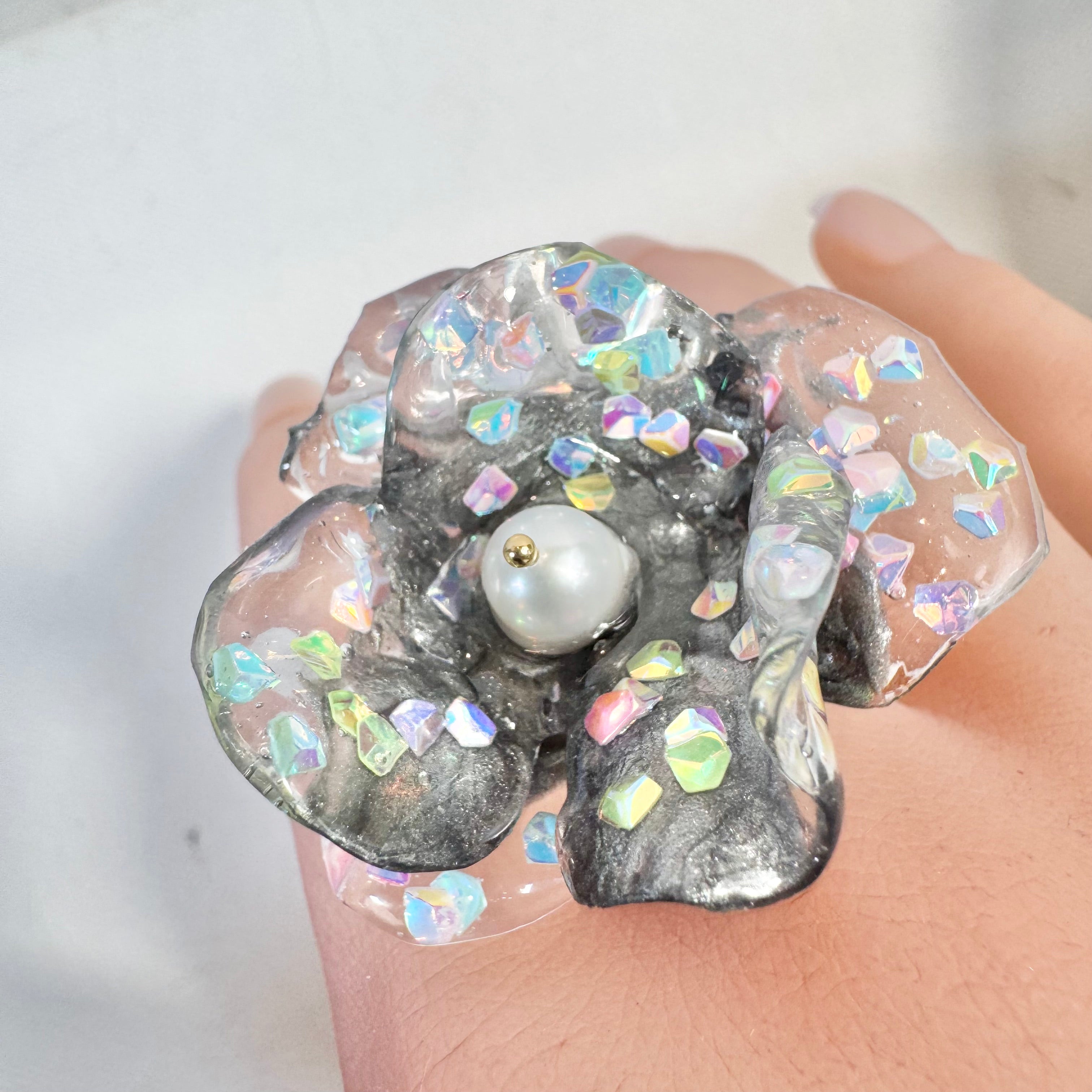 Fairy Prism Bloom Ring - Stardust -