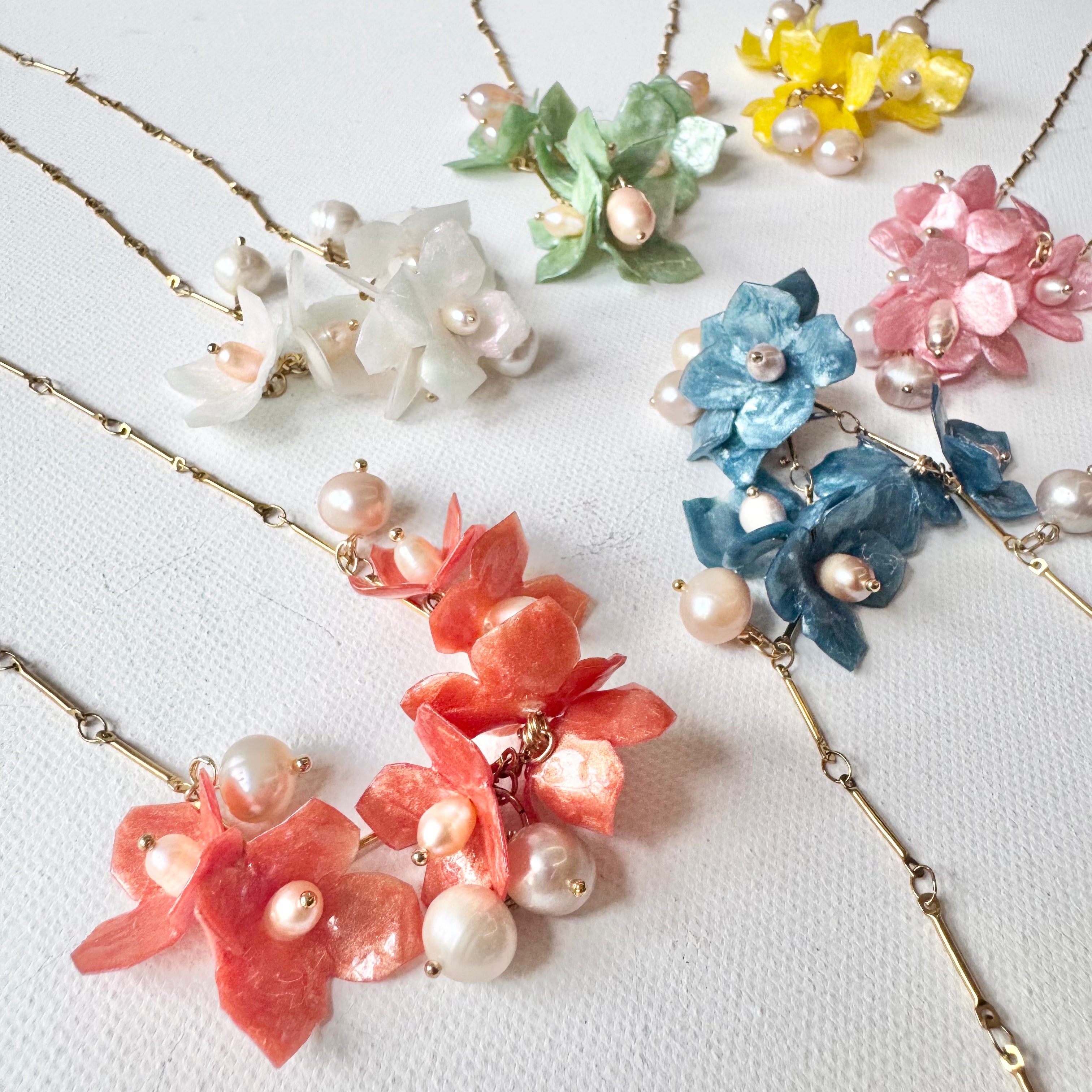 Lilac Fantasy Necklace - Indigo Whisper -