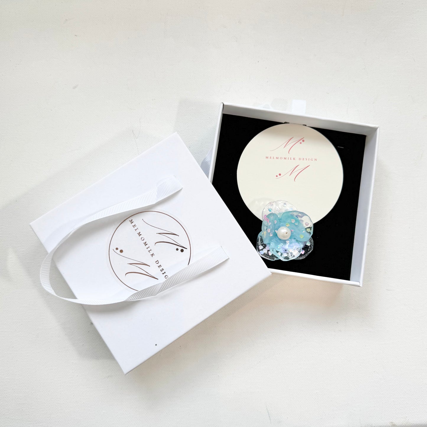 Fairy Prism Bloom Ring - Cosmic Blue -