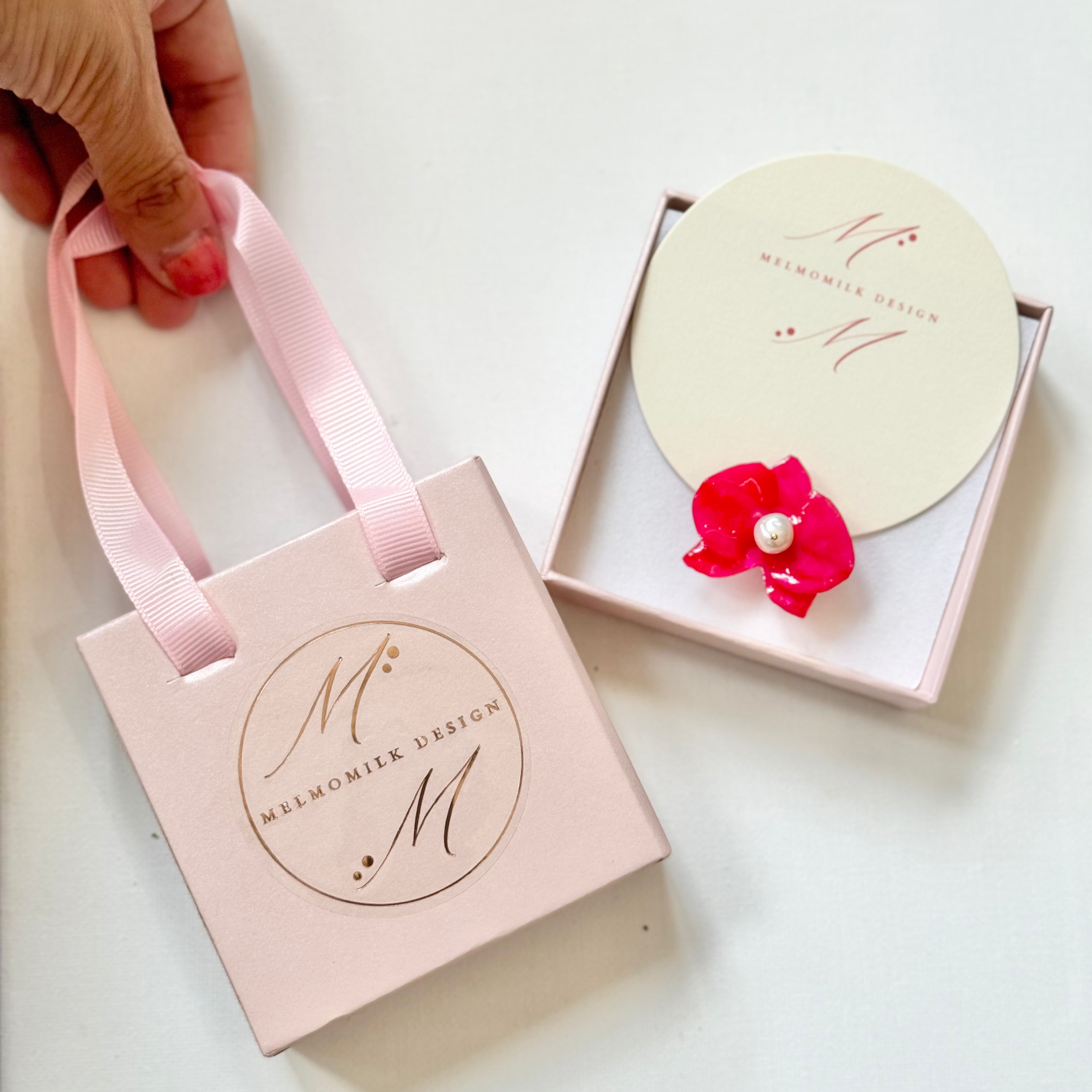 Eternal Orchid Ring - Petals of Passion -