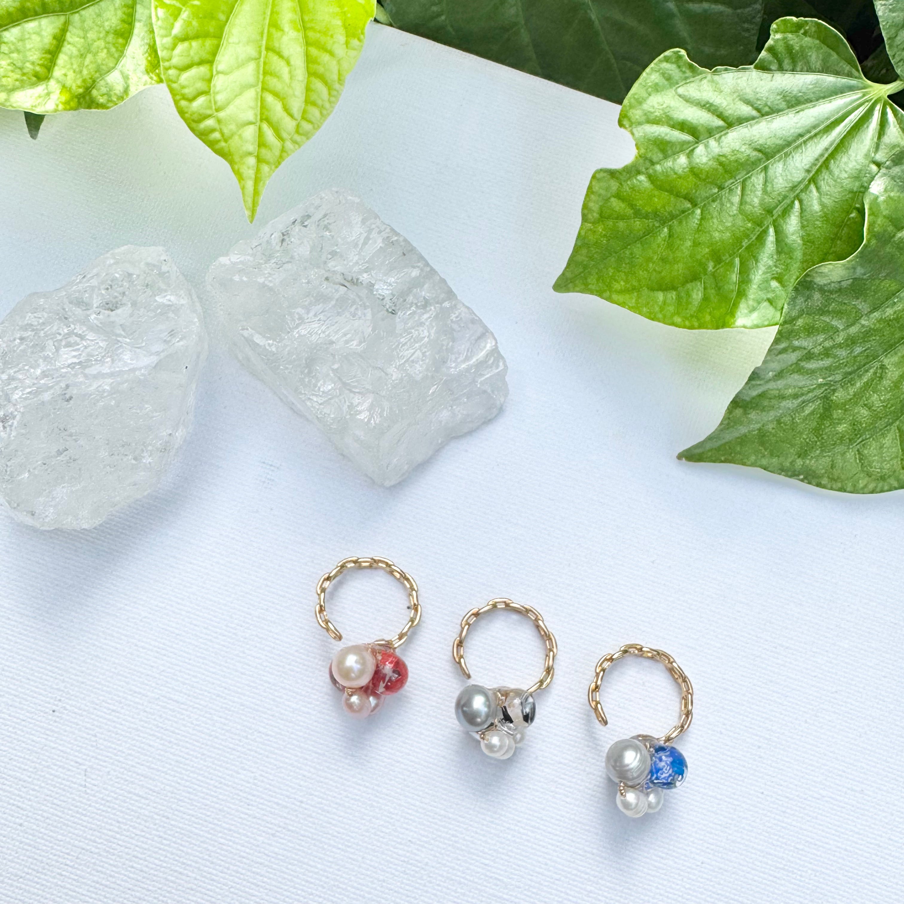 Bee Divine Ring - Blue Bee -