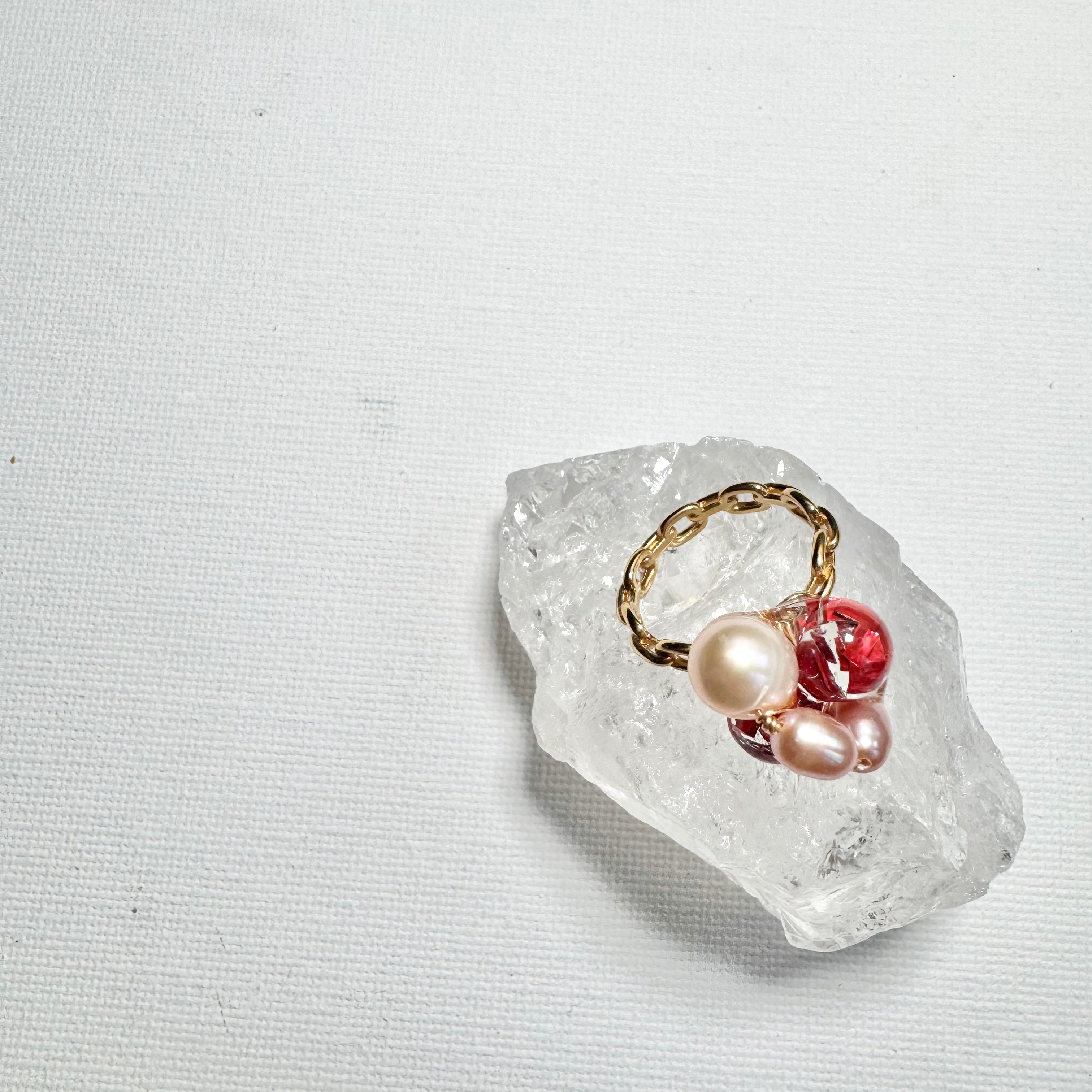 Bee Divine Ring - Ruby Bee -