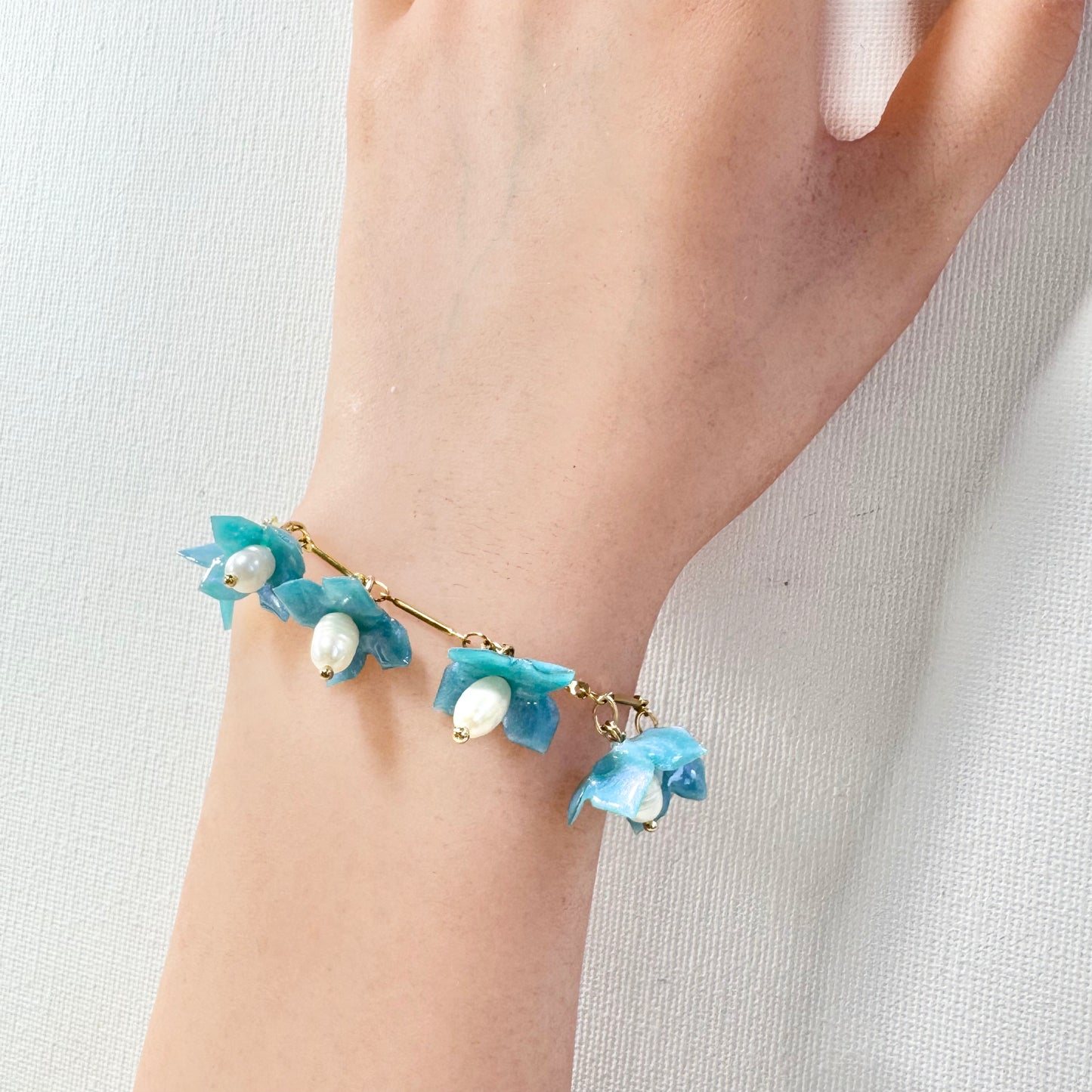 Lilac Fantasy Bracelet - Milky Opal -