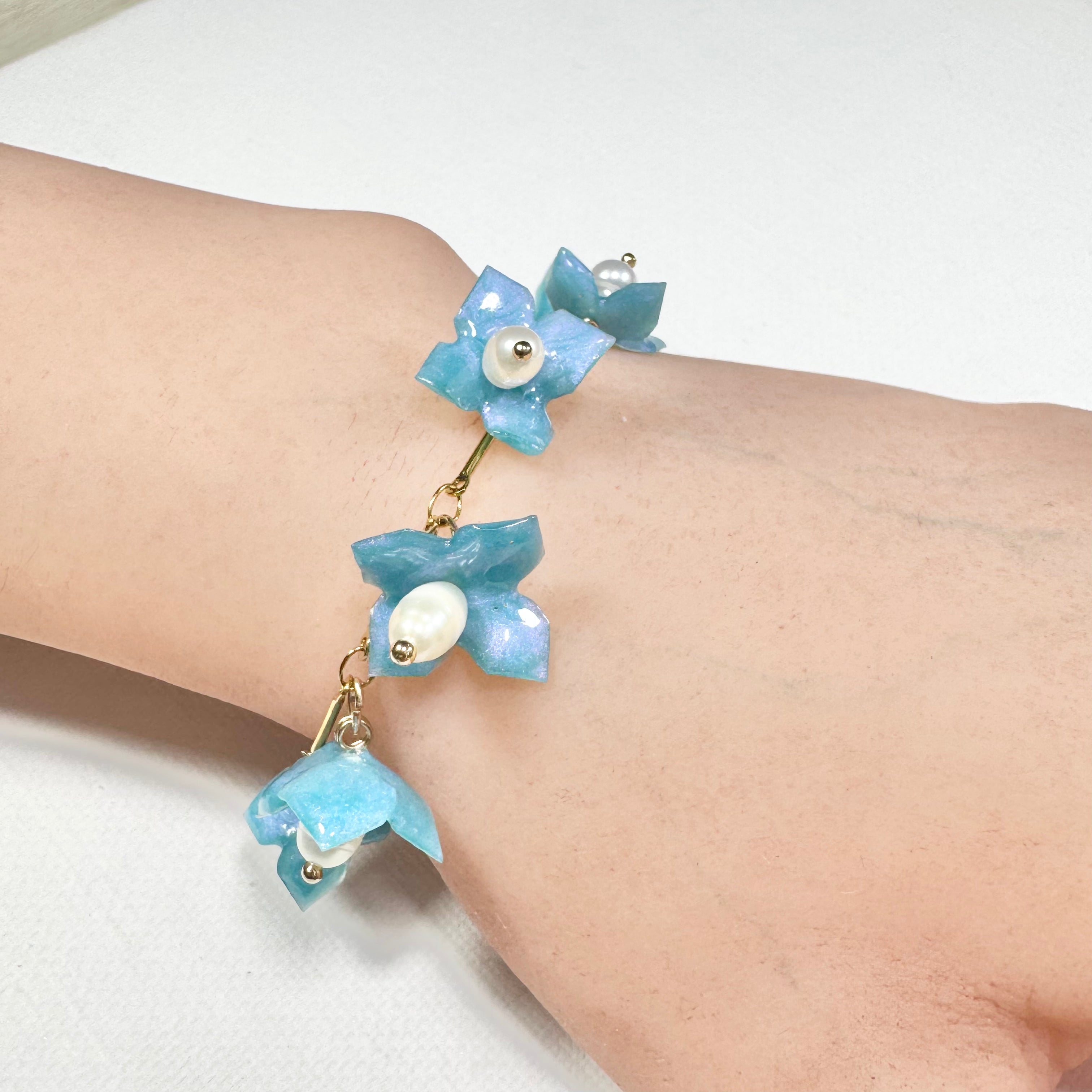 Lilac Fantasy Bracelet - Milky Opal -