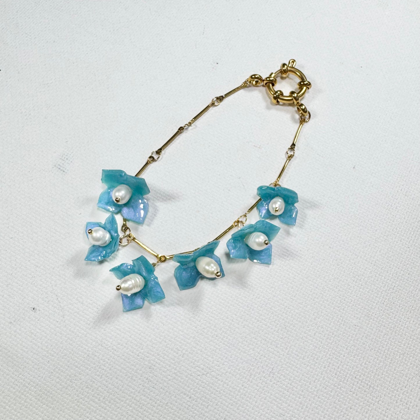 Lilac Fantasy Bracelet - Milky Opal -