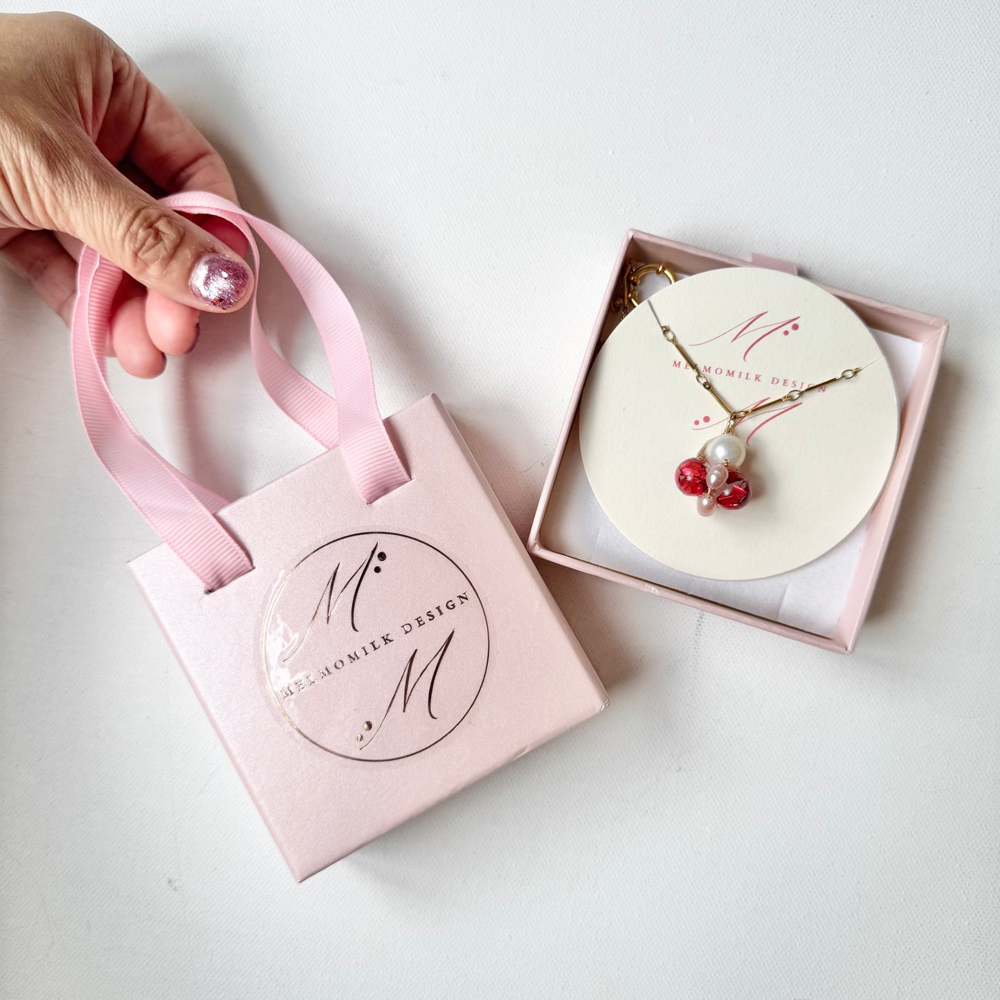 Bee Divine Necklace - Ruby Bee -