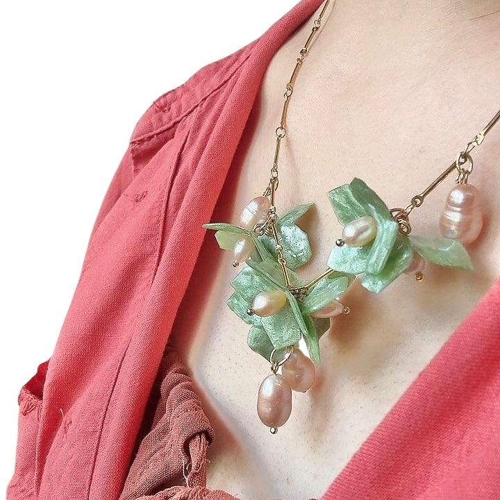 Lilac Fantasy Necklace - Frost Mint -