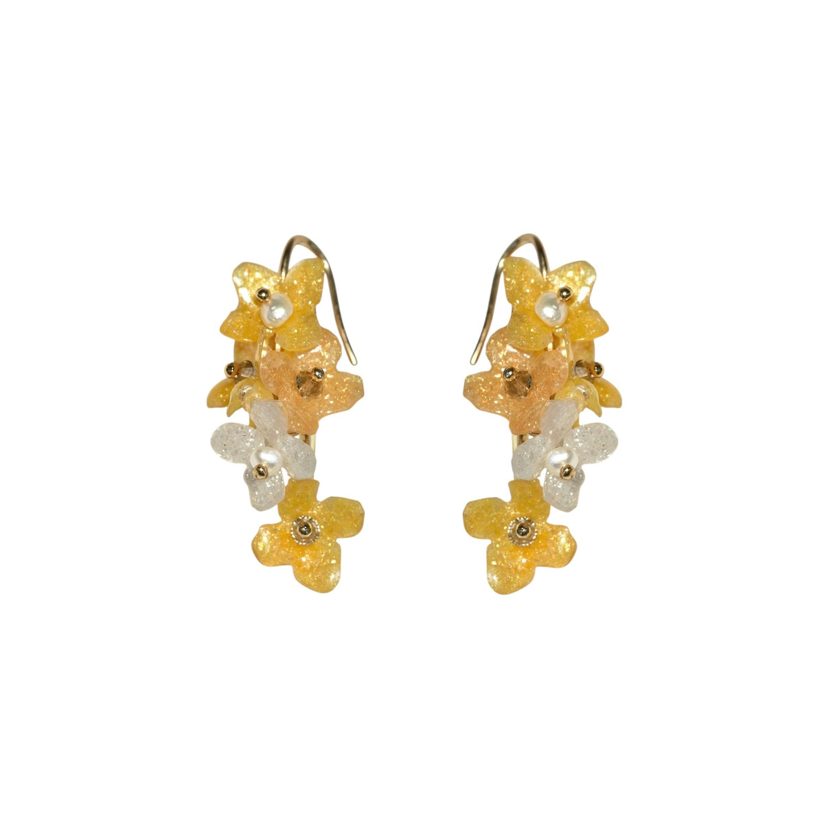 Sweet Osmanthus Earrings - Citrus
