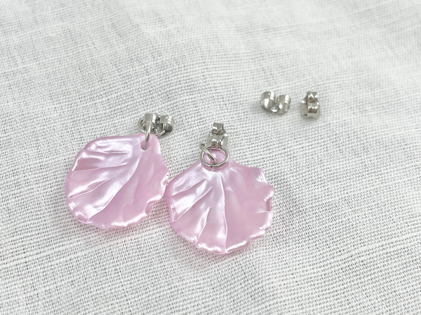 Hand beaded earrings - Apatite - 2 ways