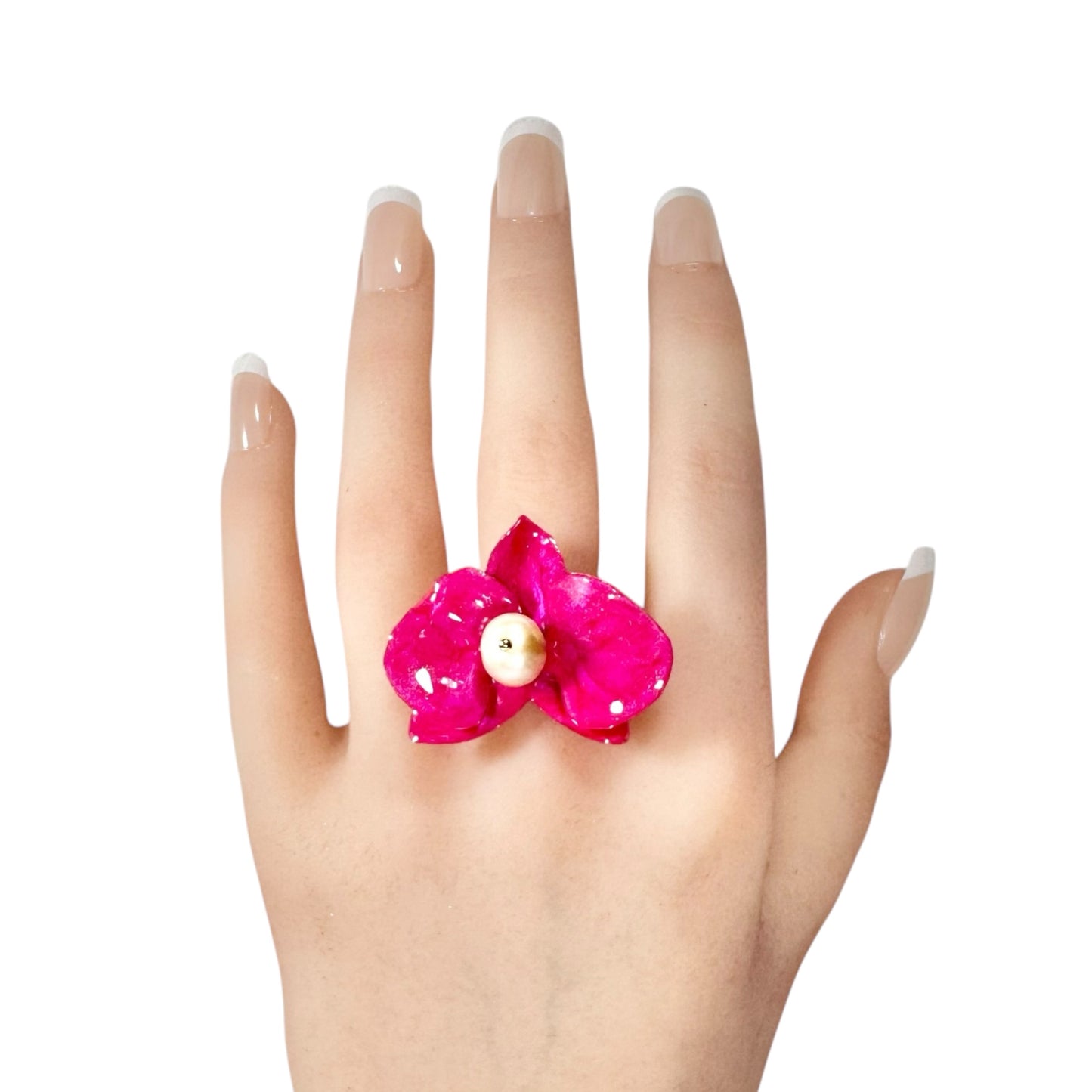 Eternal Orchid Ring - Petals of Passion -