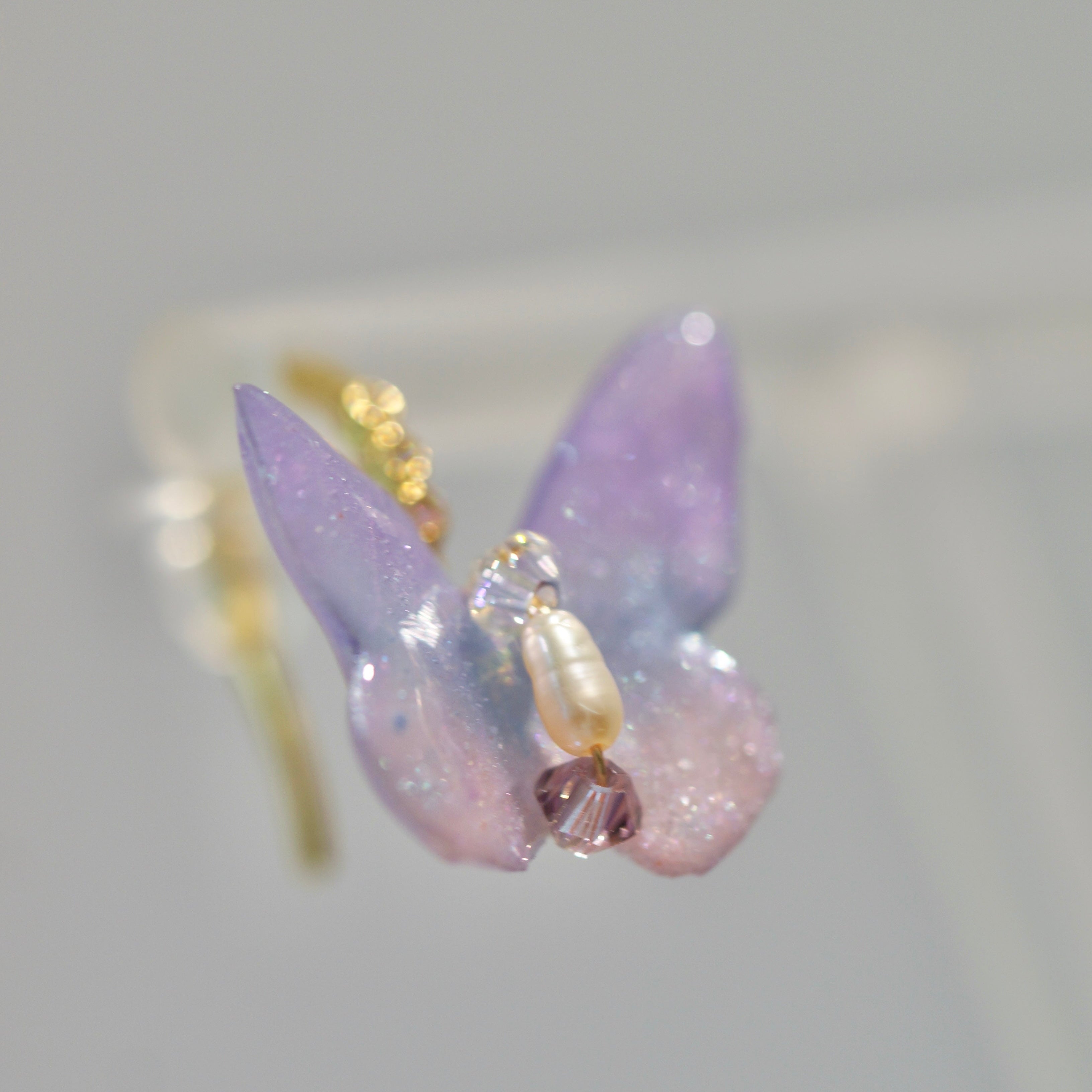 Aurora Morpho Butterfly Earrings