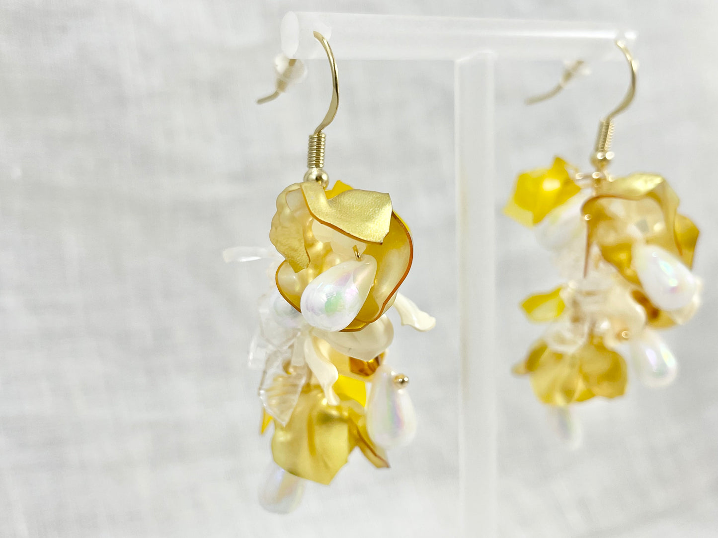 upcycled-earrings-14kgf sustainable eco fashion jewelry
