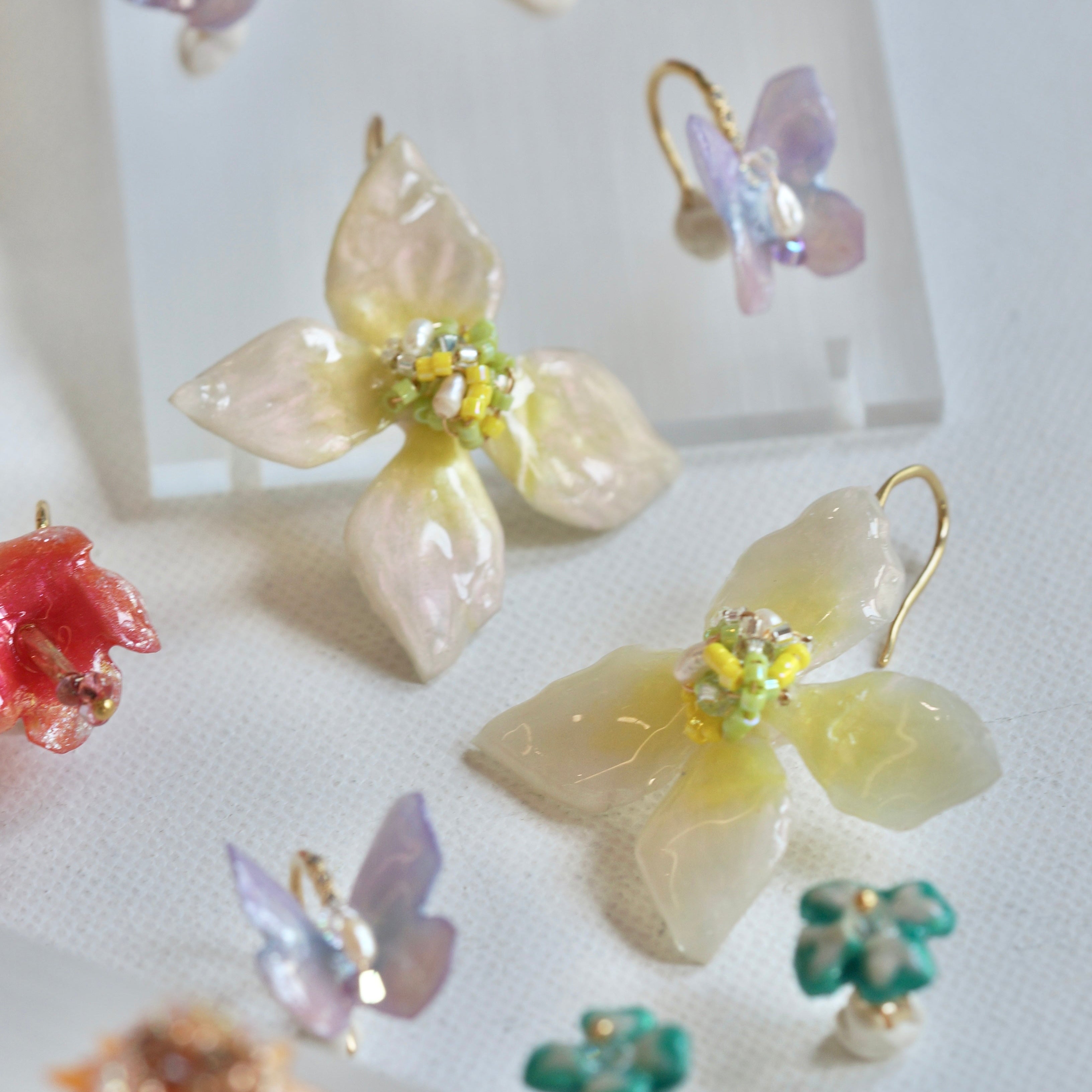 Dogwood in Bloom earrings
