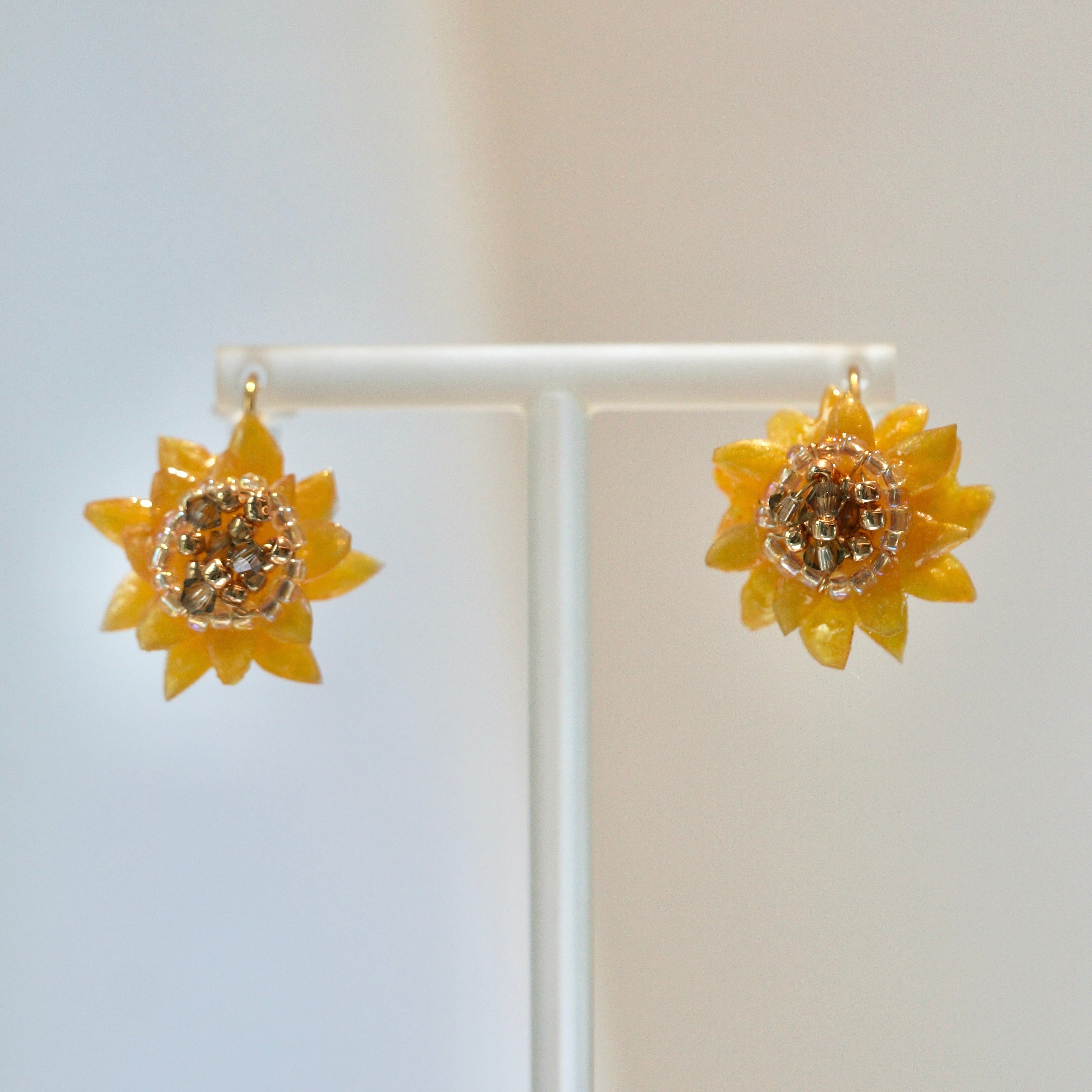 Sunny Sunflower Earrings
