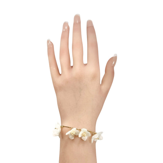 ライラック・ファンタジー・ブレスレット - アイボリードリーム -