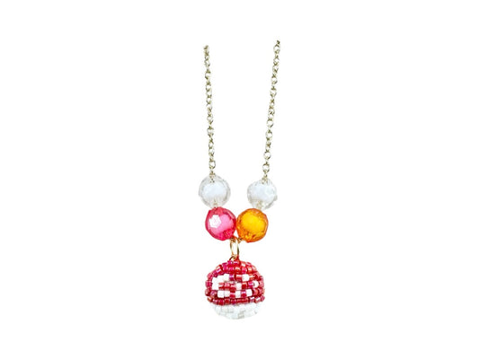 Hand beaded kids necklace - Singapore -