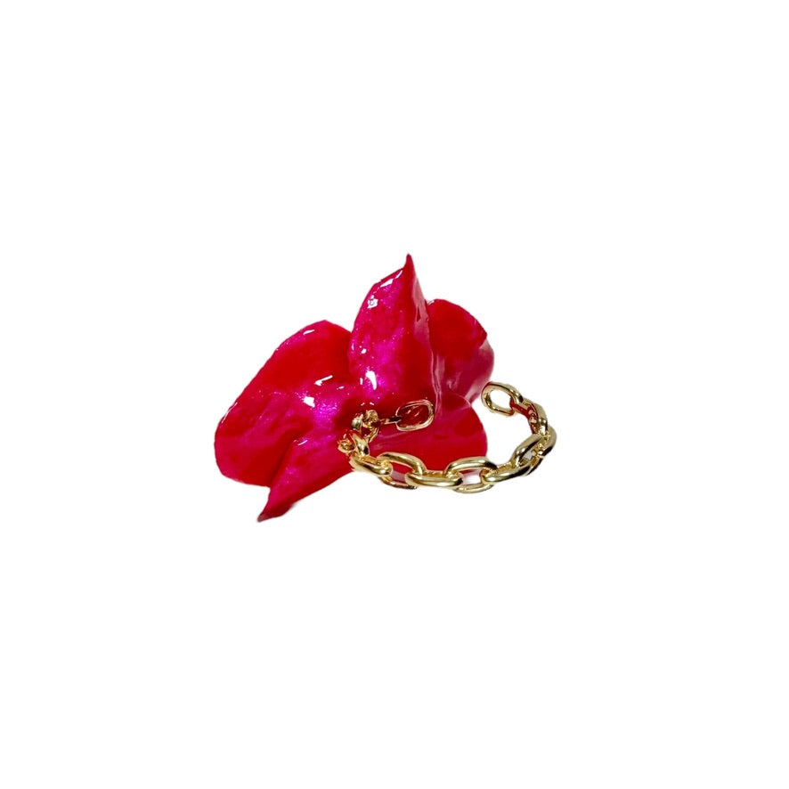 Eternal Orchid Ring - Petals of Passion -