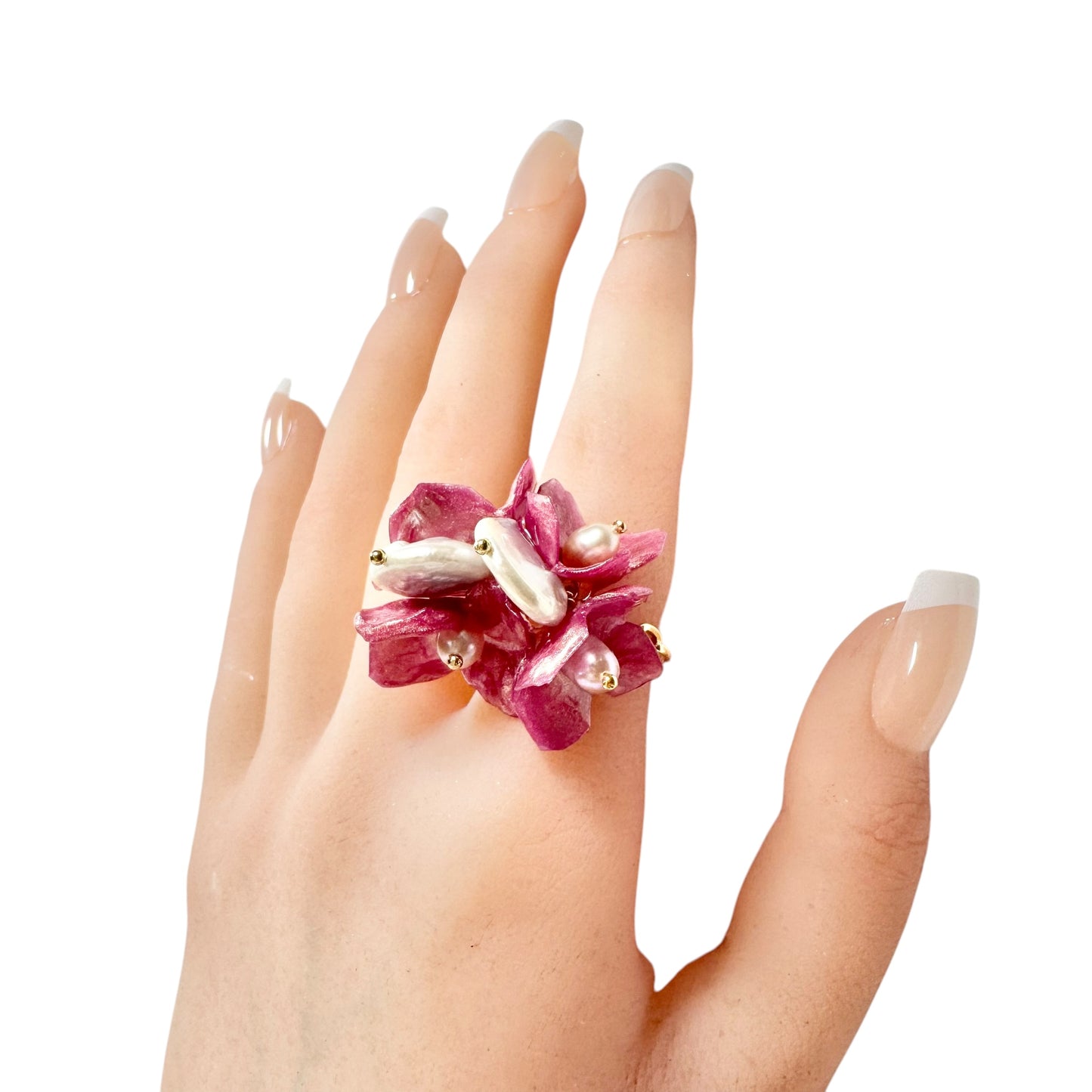 Lilac Fantasy Ring - Antique Blush -