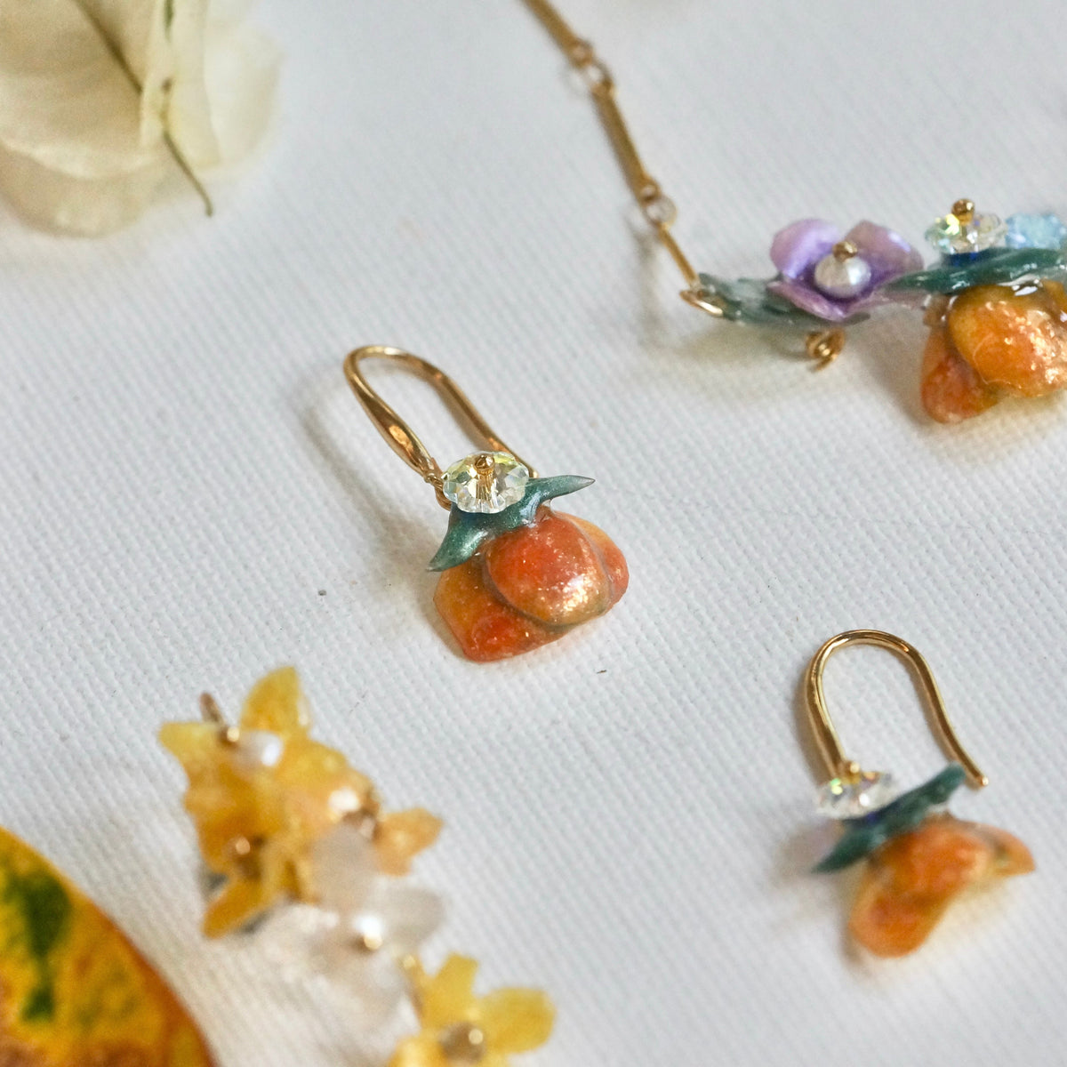 Twinkle Pumpkin Earrings