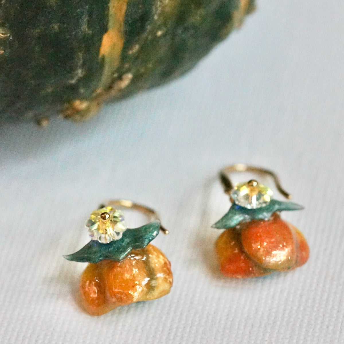 Twinkle Pumpkin Earrings