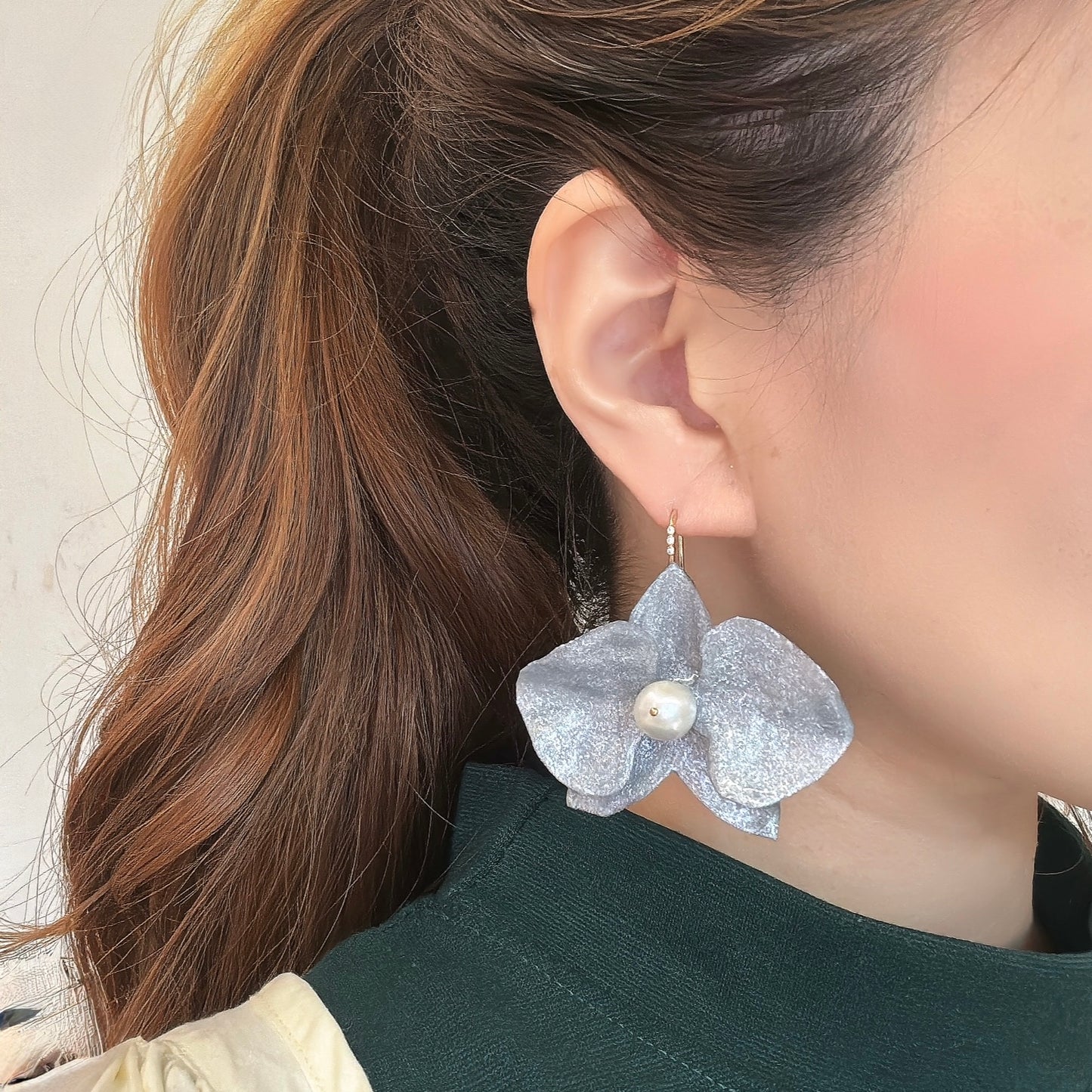 Eternal Orchid Earrings - Silver Holiday -