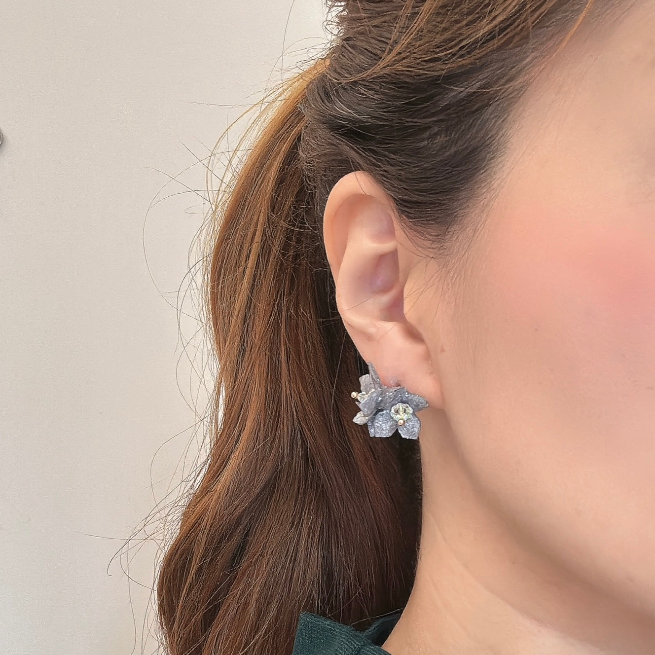 Lilac Fantasy Earrings - Silver Holiday -