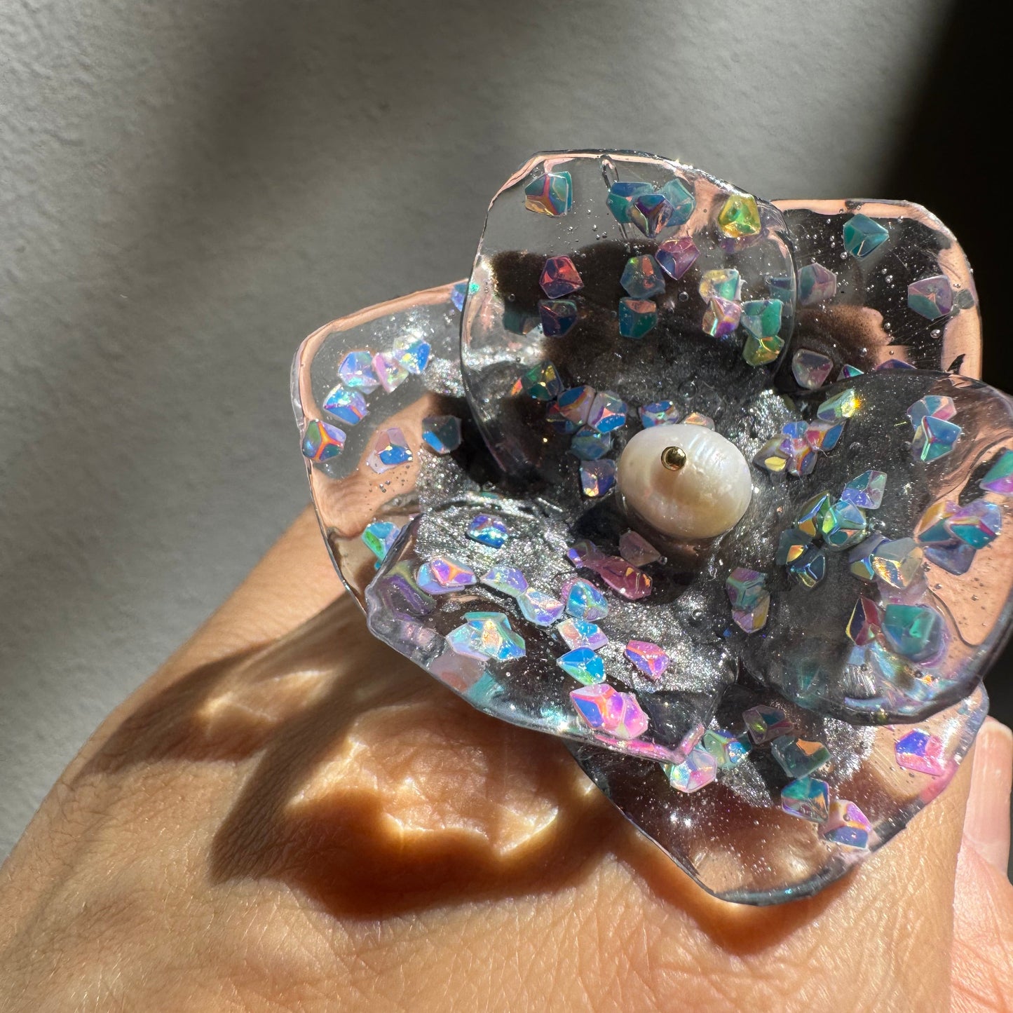 Fairy Prism Bloom Ring - Stardust -