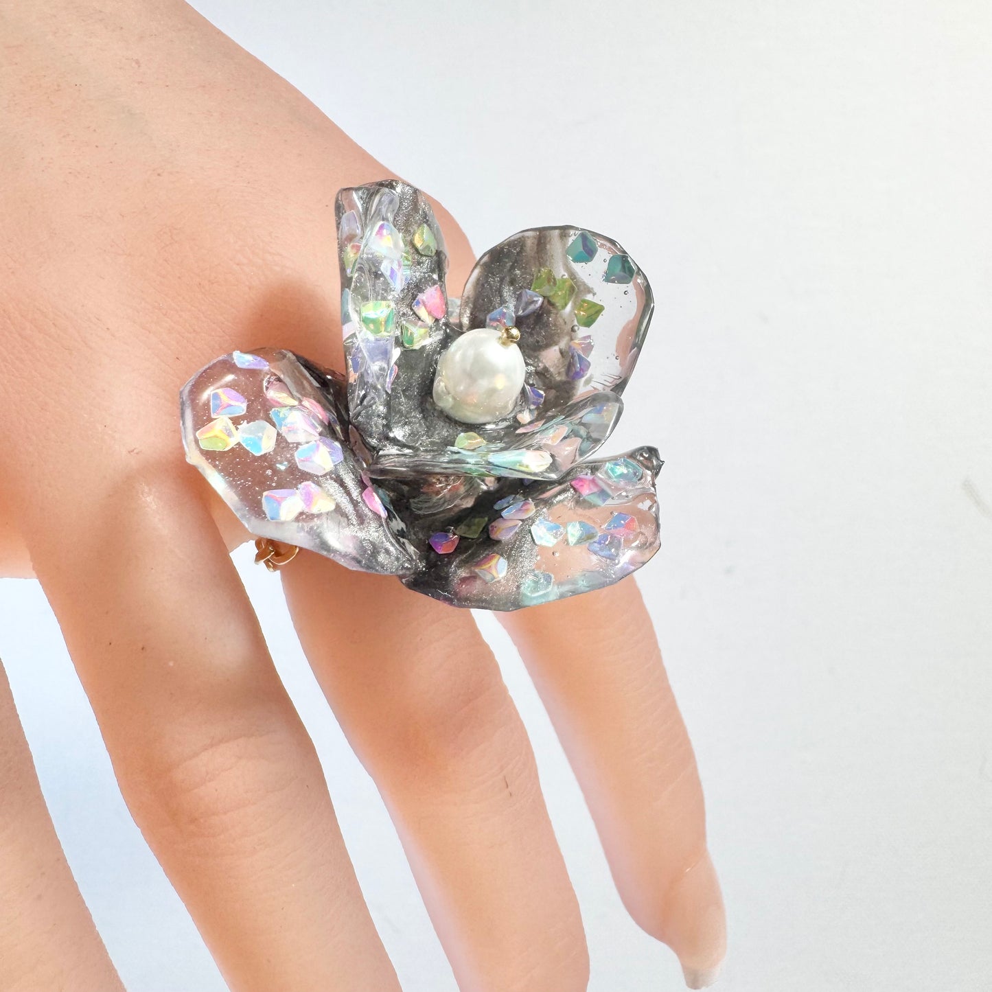 Fairy Prism Bloom Ring - Stardust -