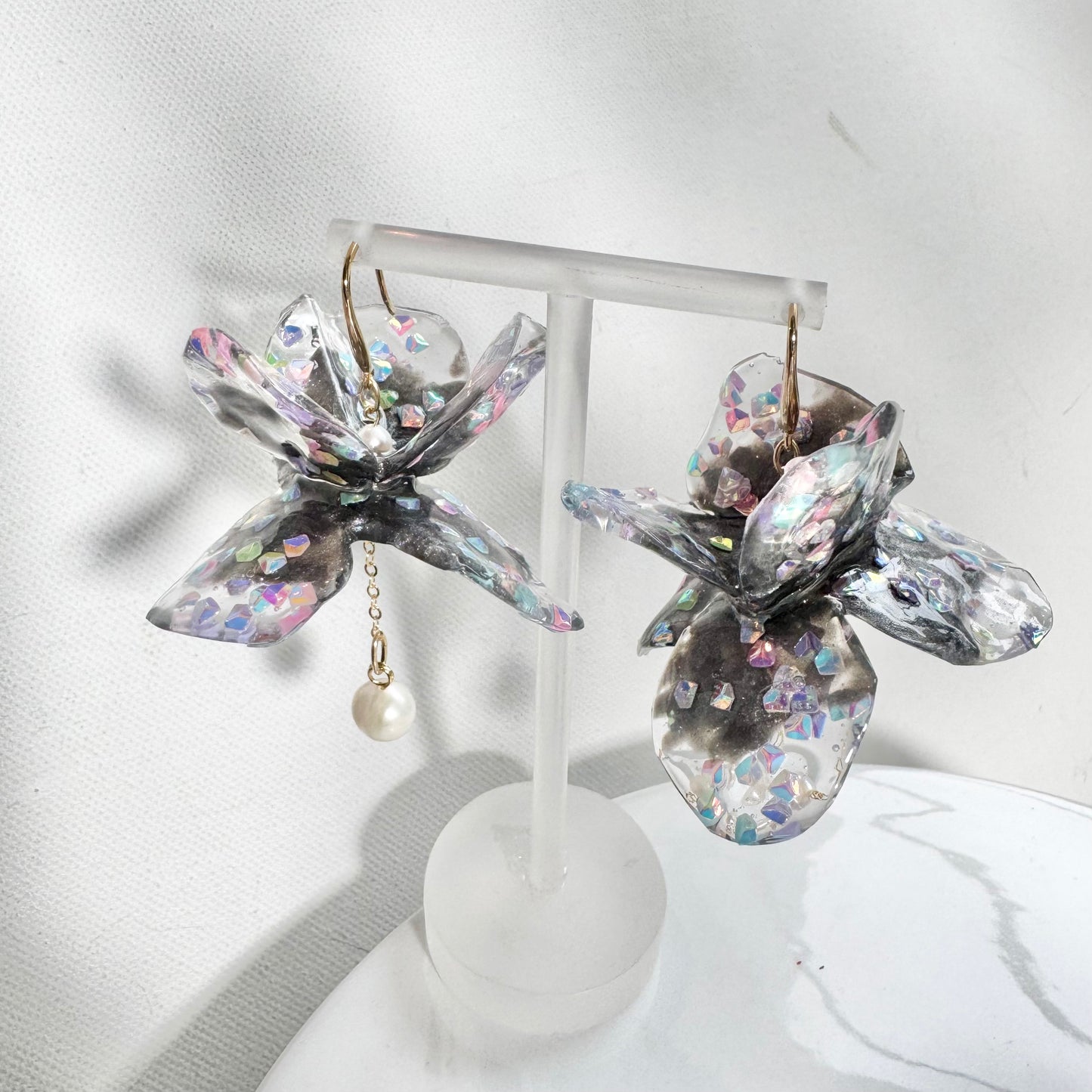 Fairy Prism Dance Earrings - Stardust -