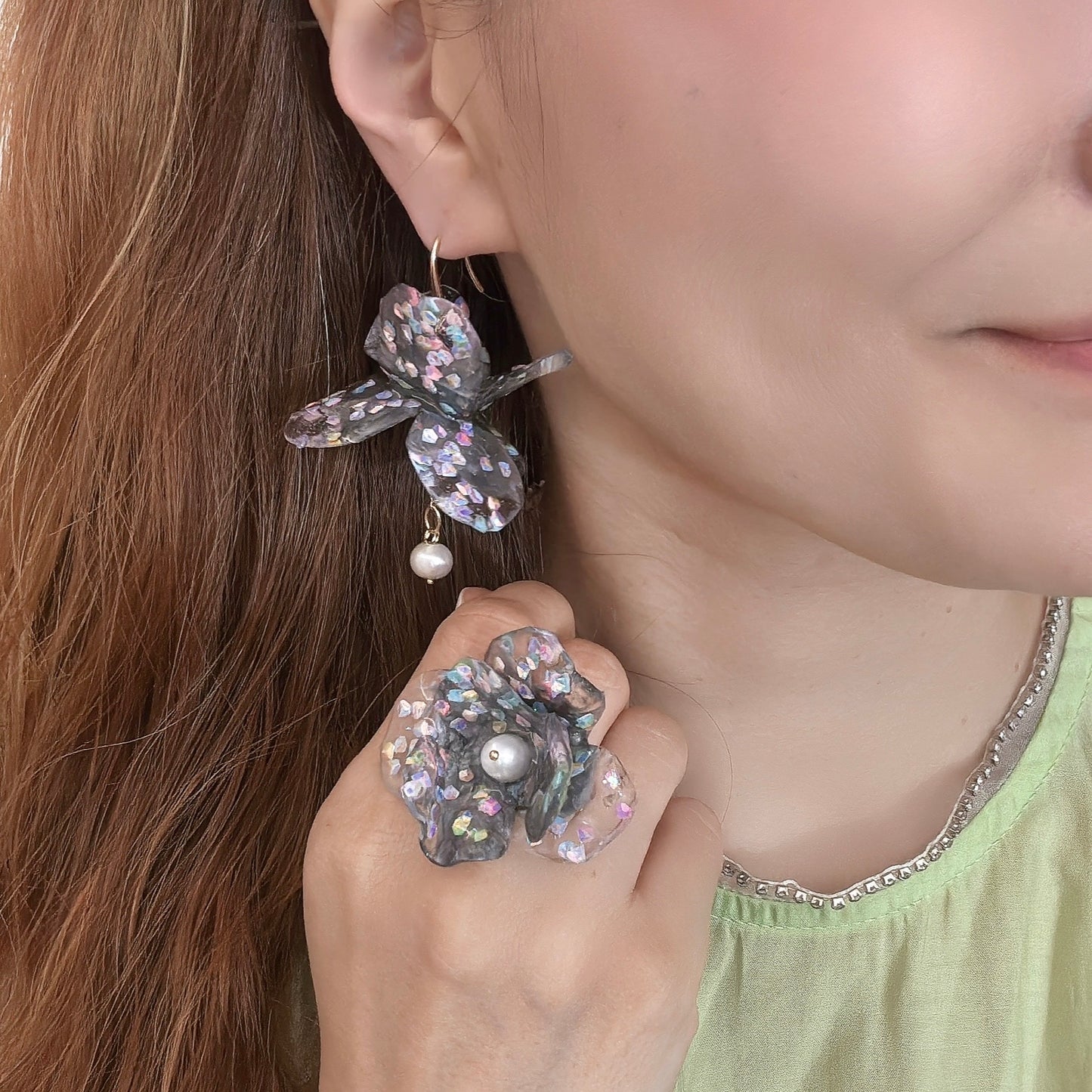 Fairy Prism Bloom Ring - Stardust -