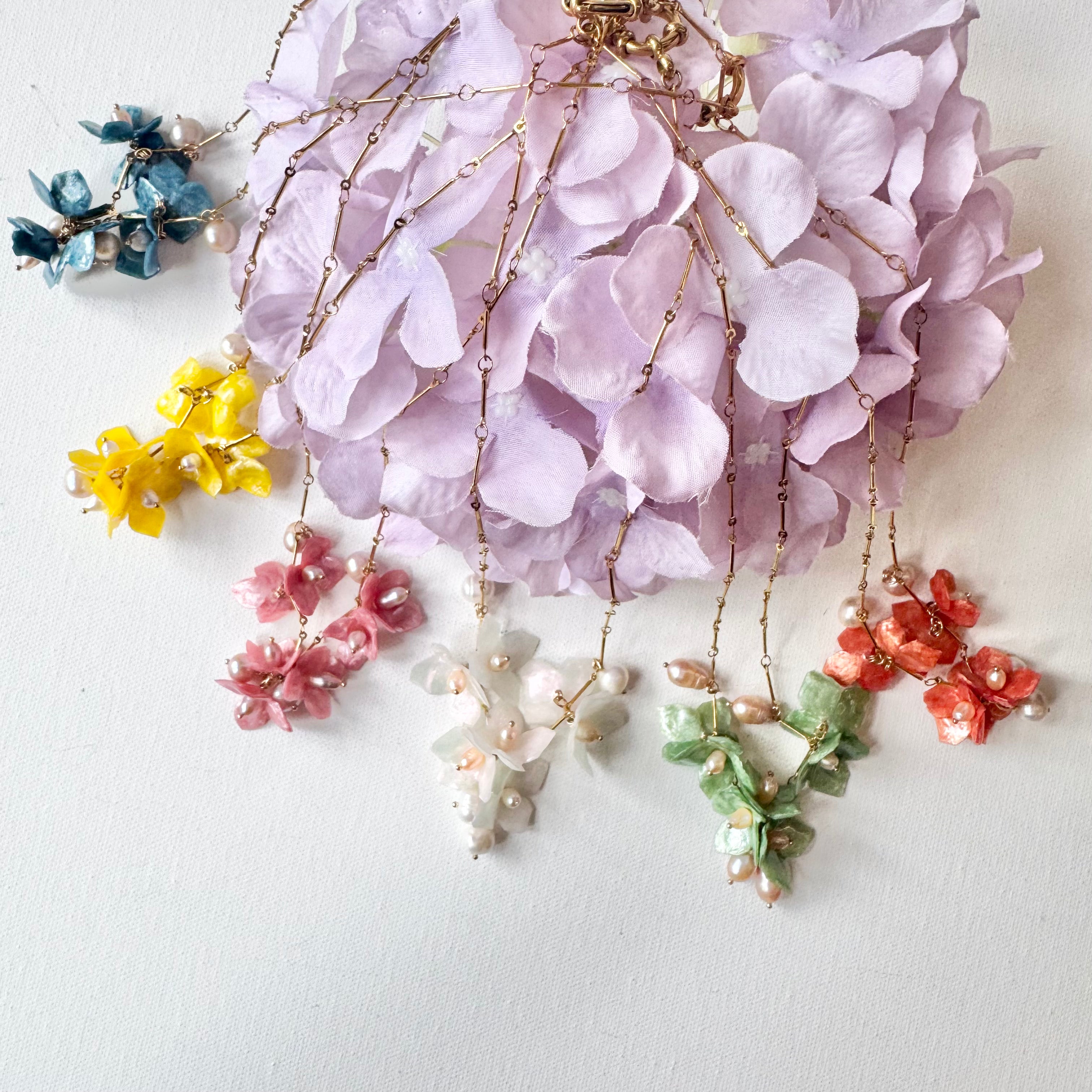 Lilac Fantasy Necklace - Amber Blaze -