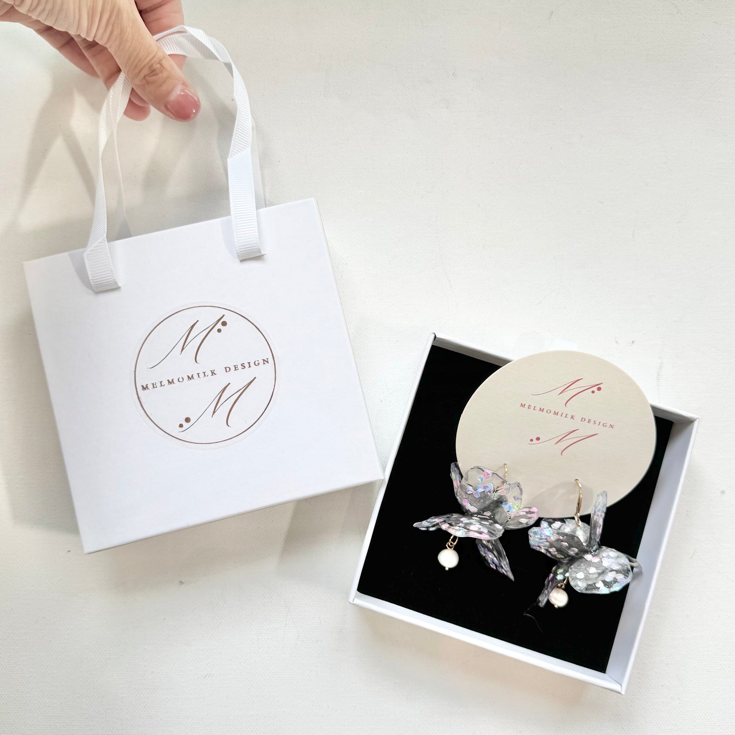 Fairy Prism Dance Earrings - Stardust -