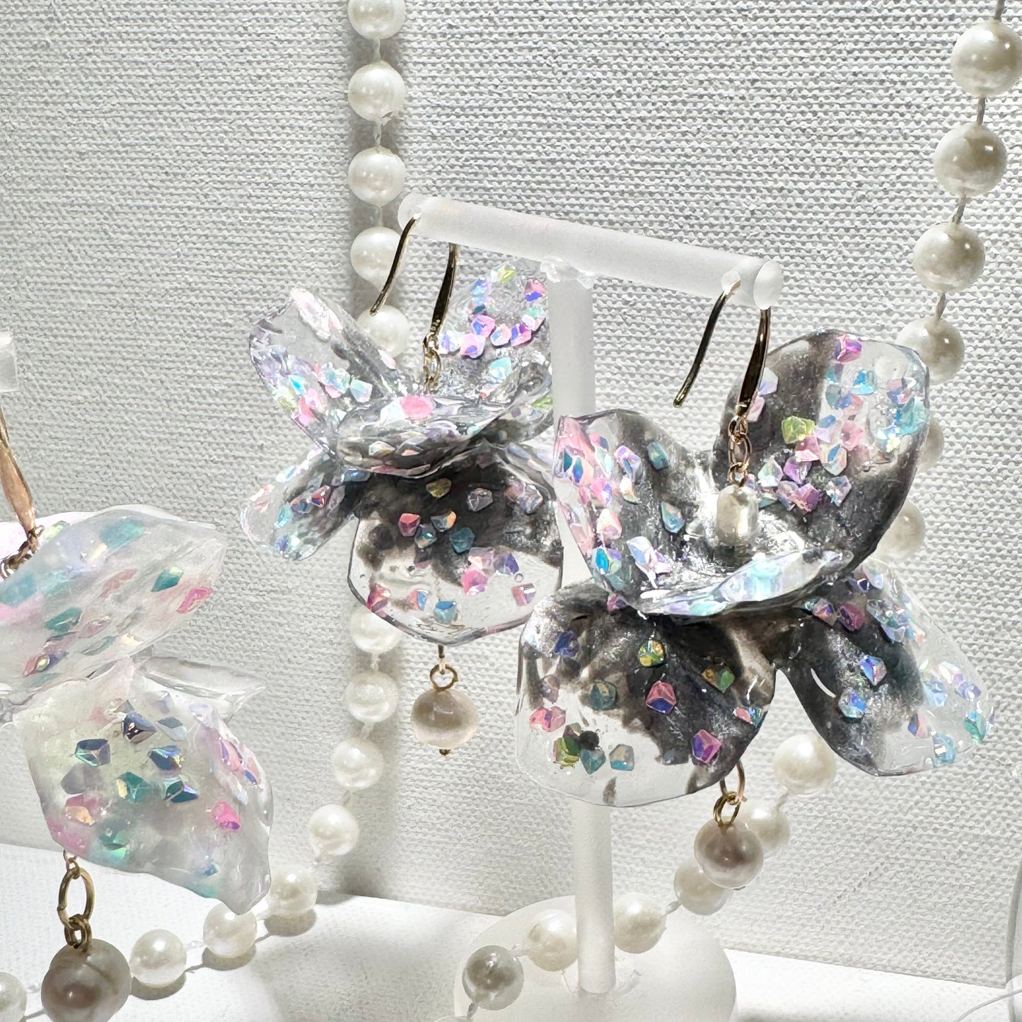 Fairy Prism Dance Earrings - Stardust -