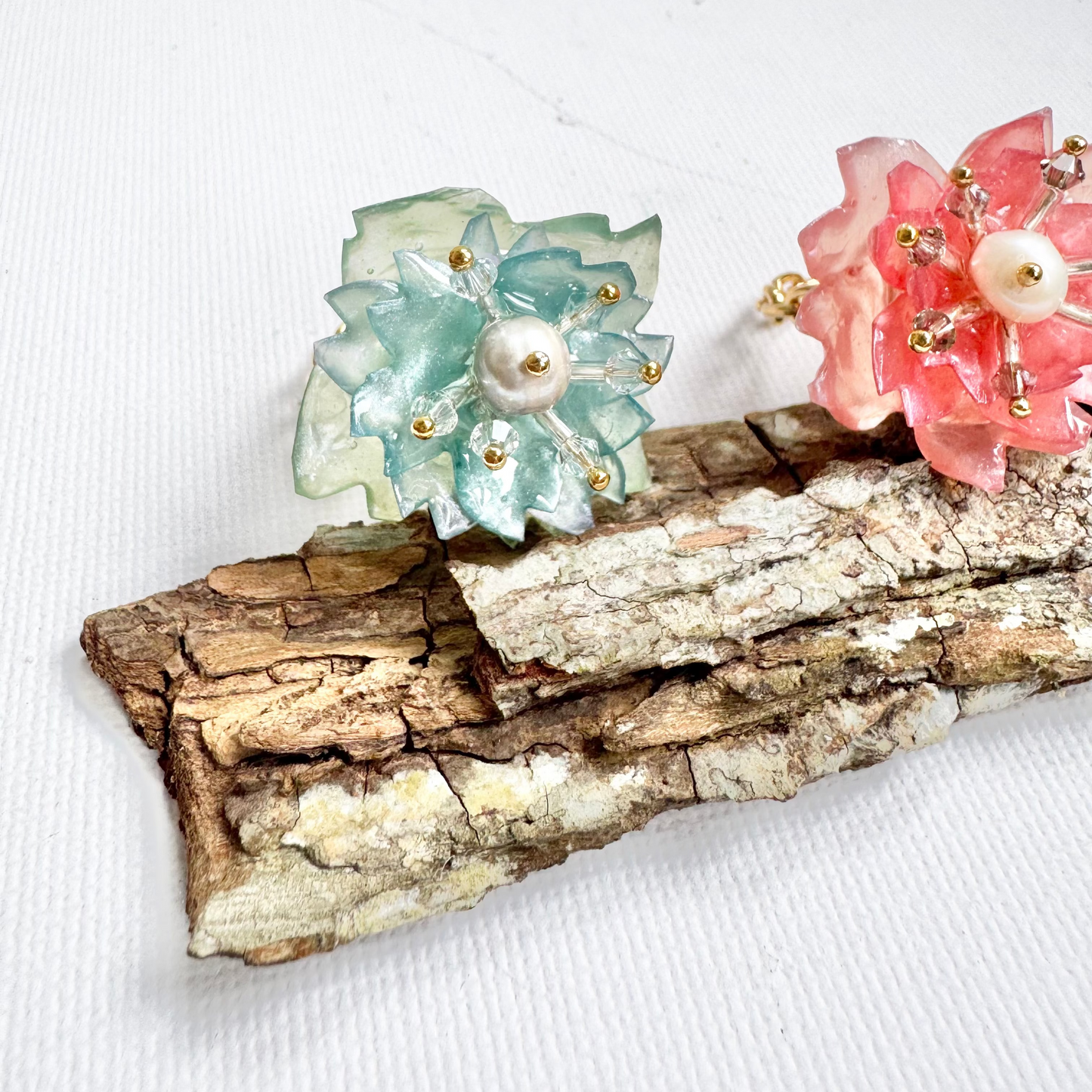 Sakura Veil Ring - Airy Blue -