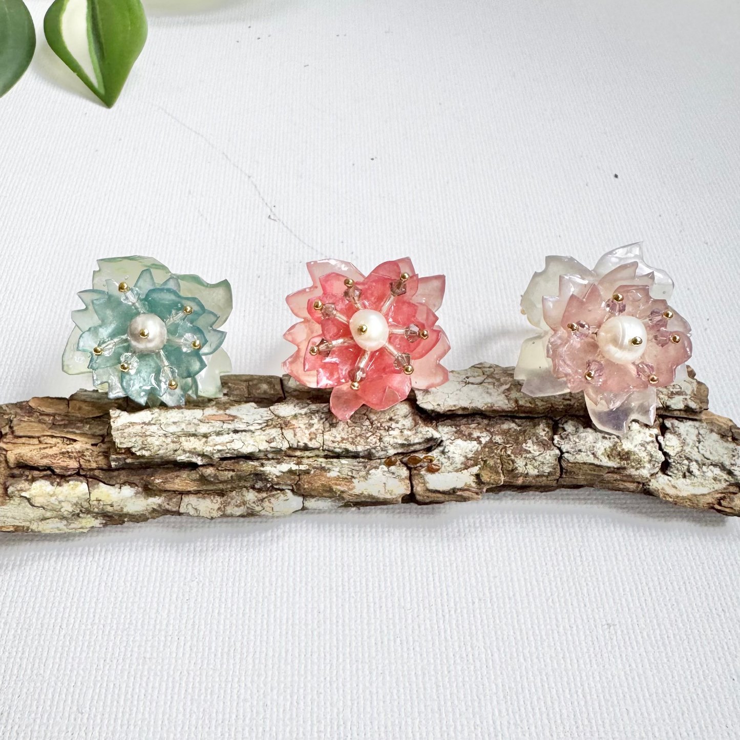 Sakura Veil Ring - Silk Petal -