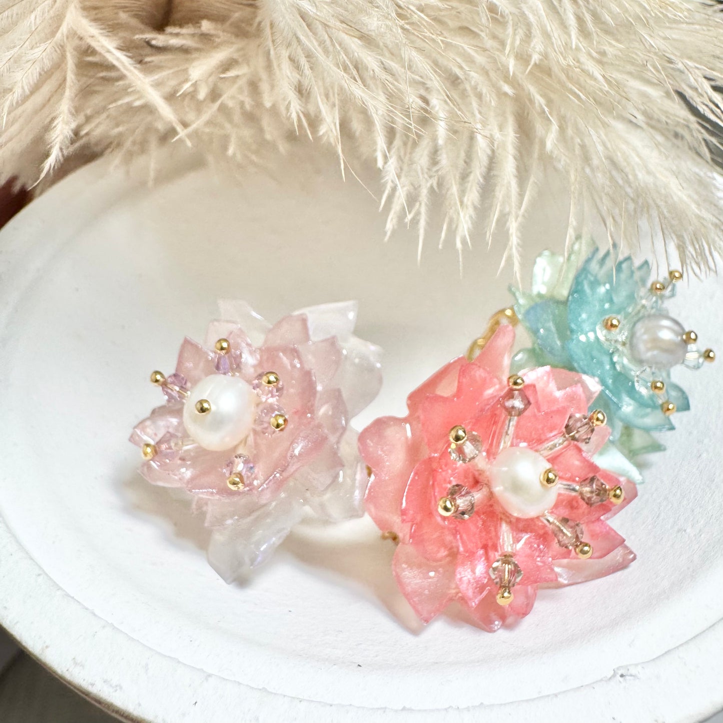 Sakura Veil Ring - Silk Petal -