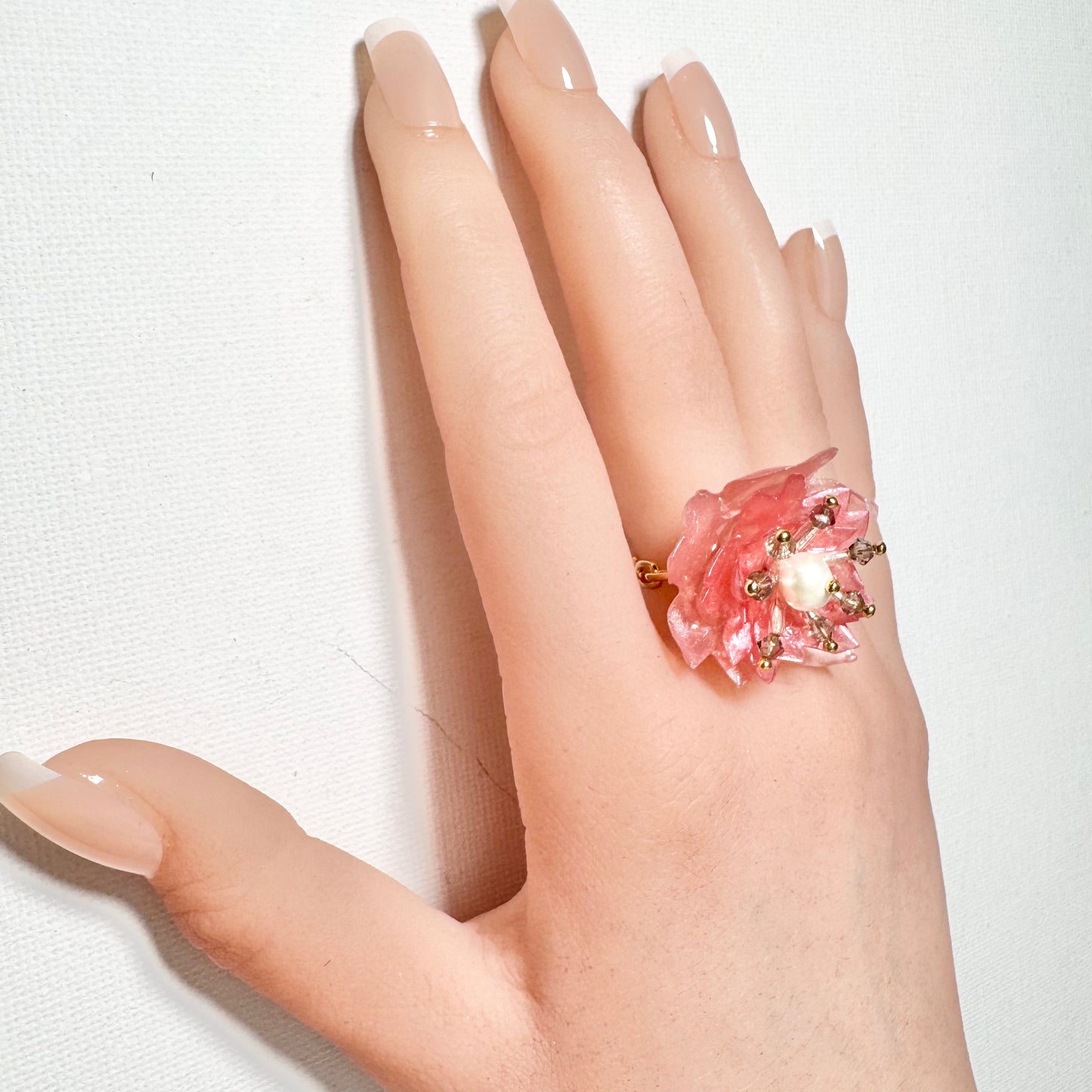 Sakura Veil Ring - Cherry Blush -