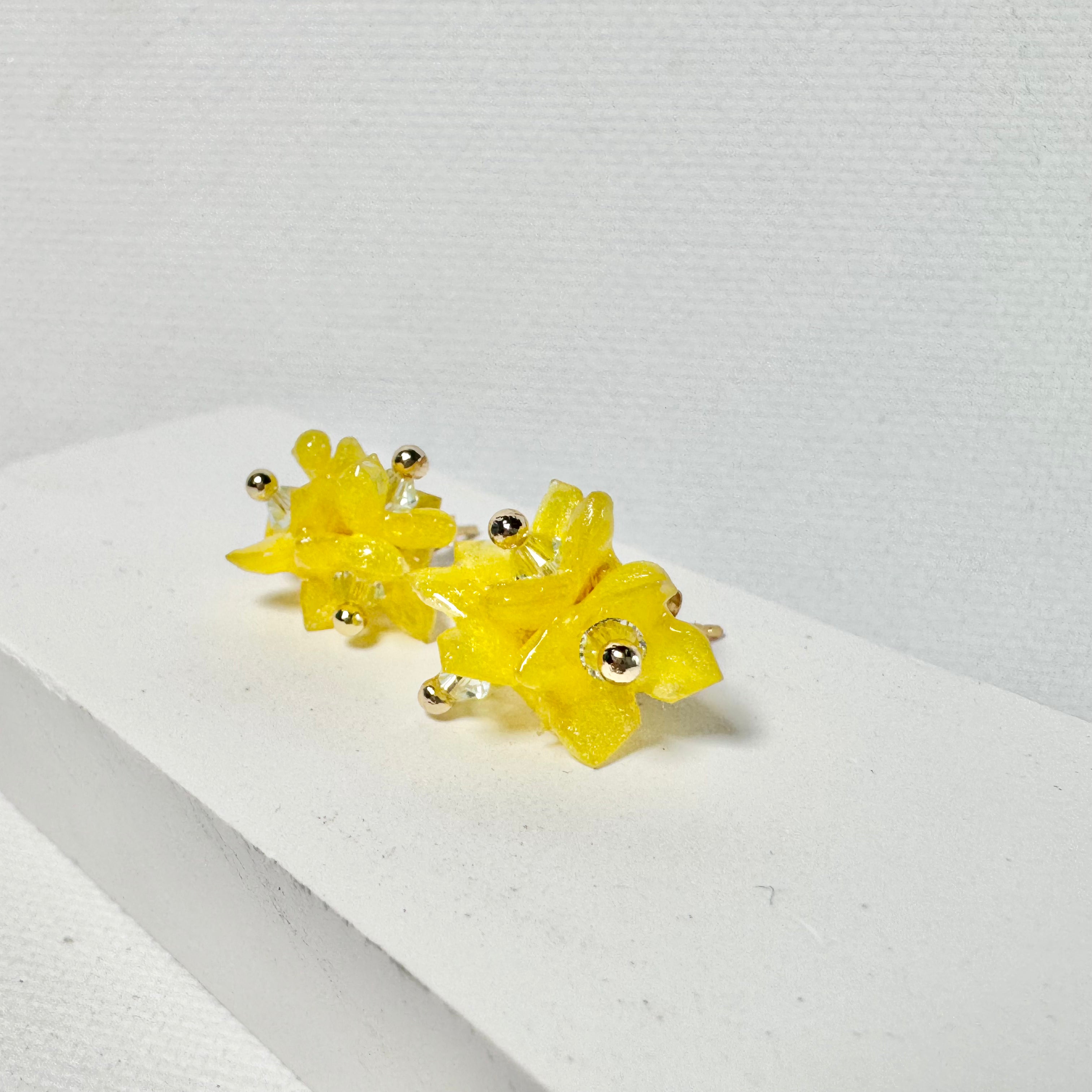 Tiny Pop Earrings - Yuzu Fizz -