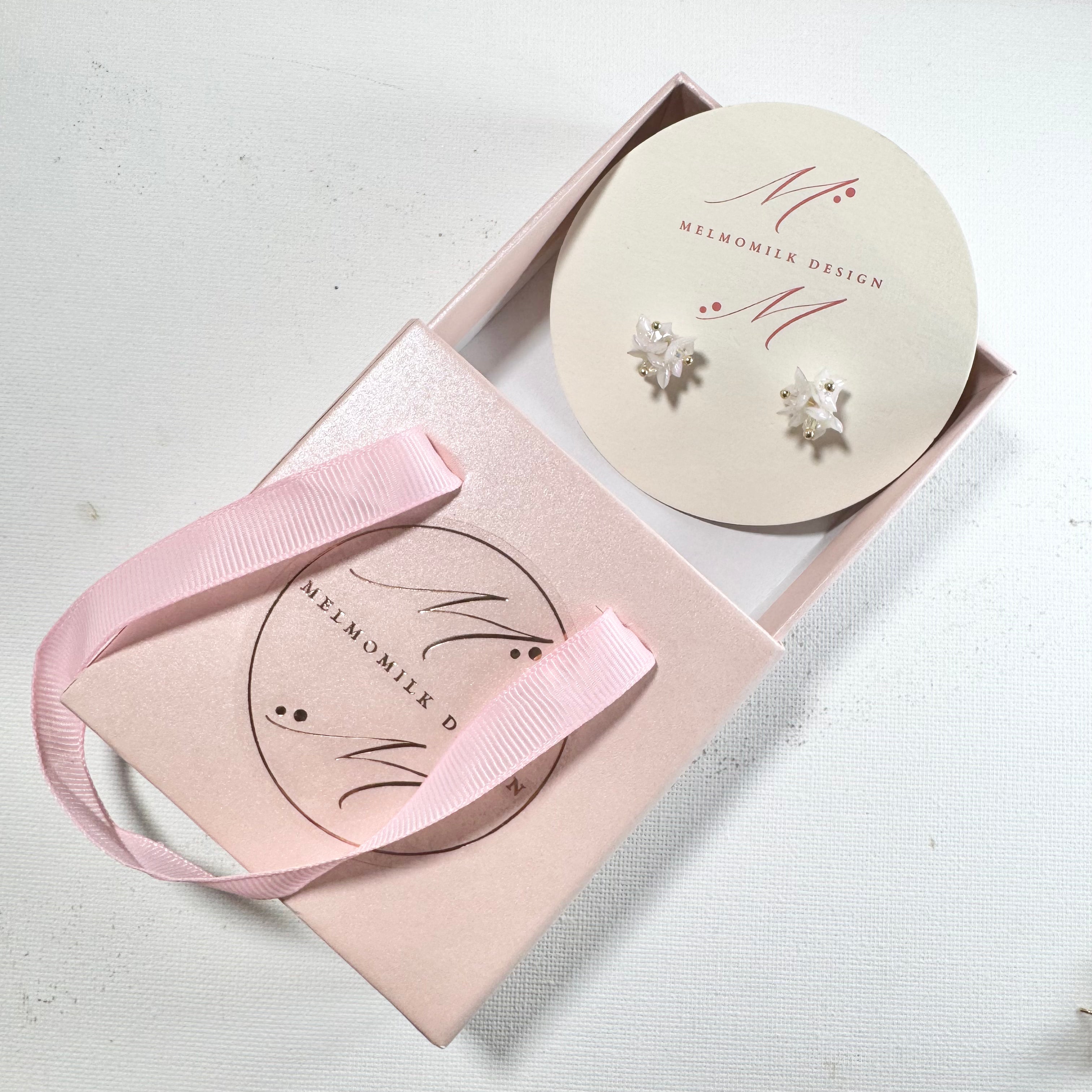 Tiny Pop Earrings - Sugar Syrup -