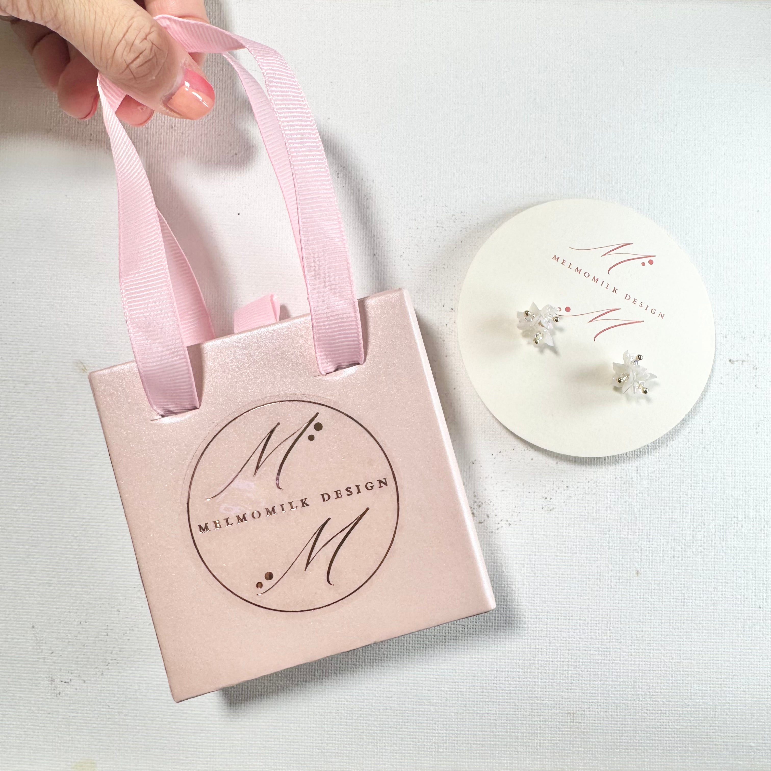 Tiny Pop Earrings - Sugar Syrup -