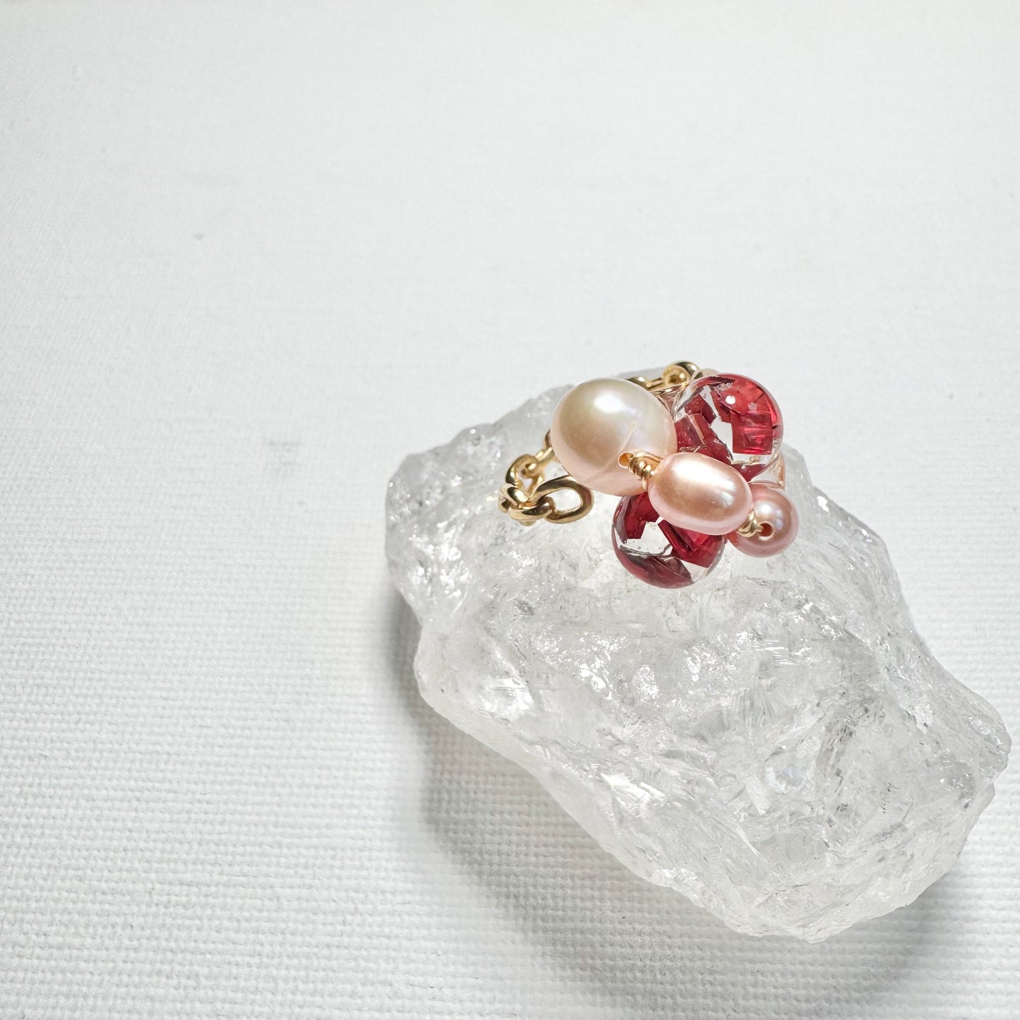 Bee Divine Ring - Ruby Bee -