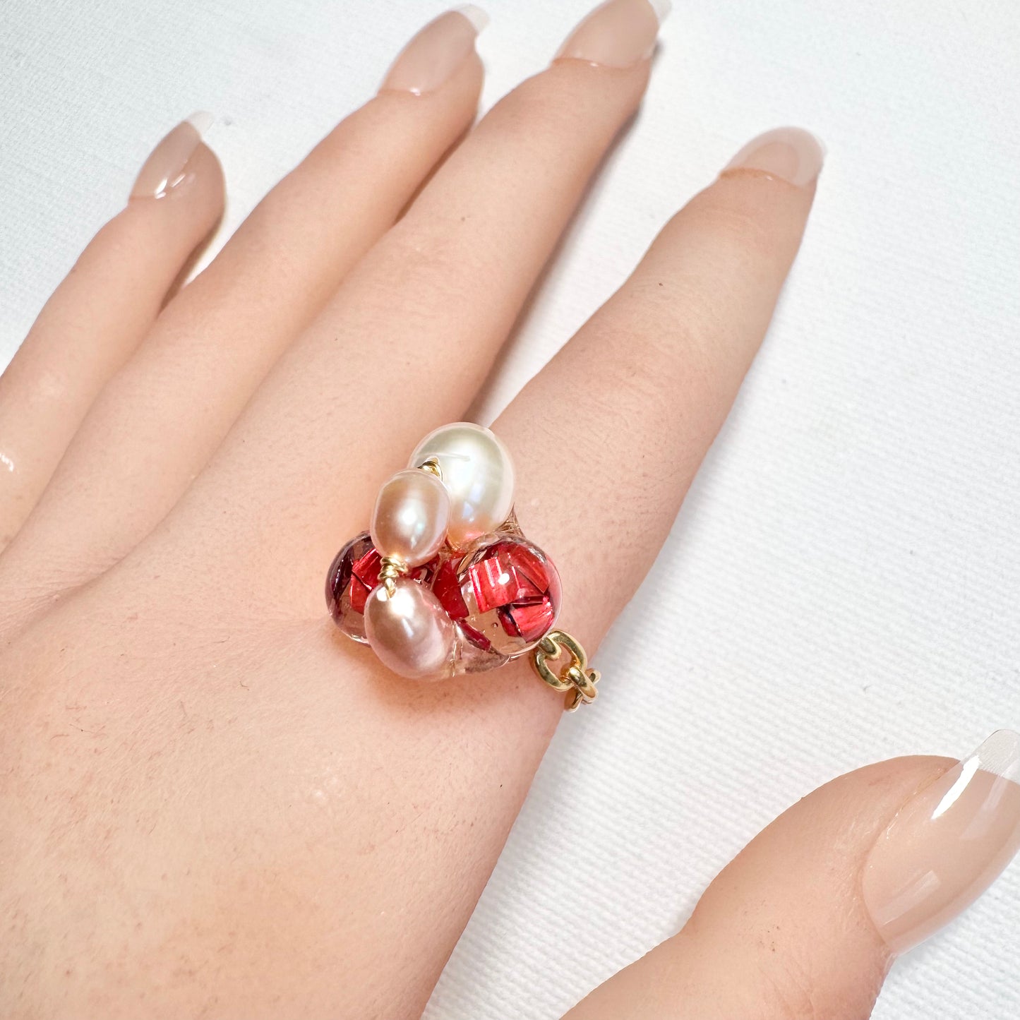Bee Divine Ring - Ruby Bee -