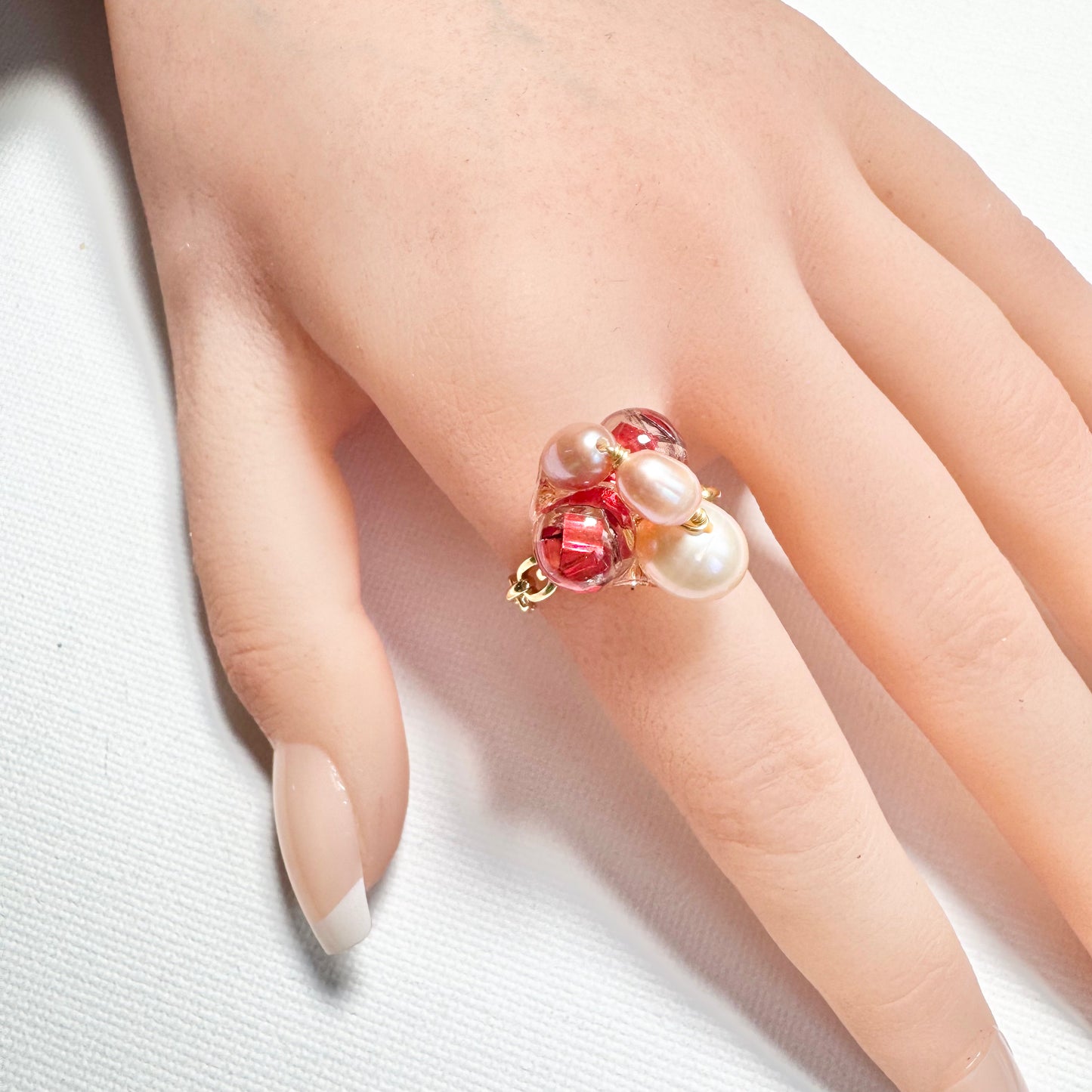 Bee Divine Ring - Ruby Bee -