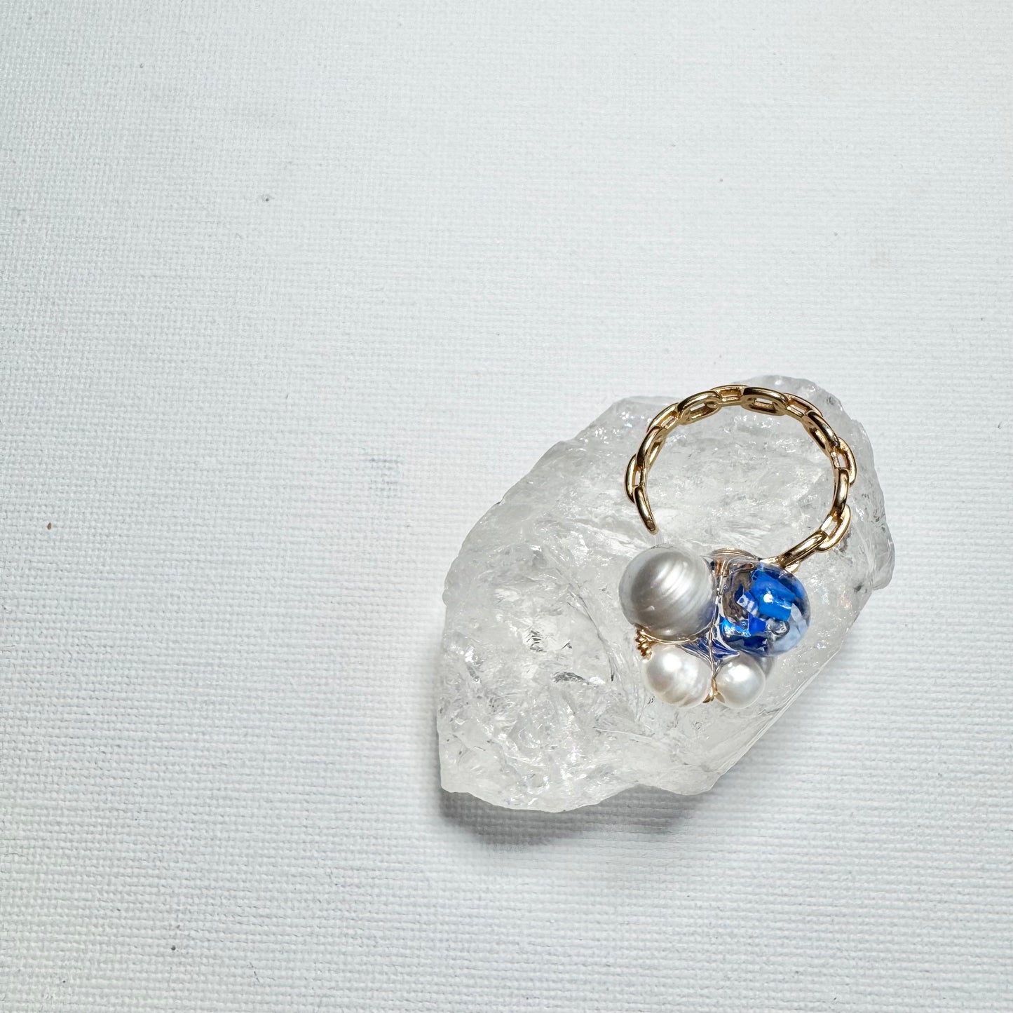 Bee Divine Ring - Blue Bee -
