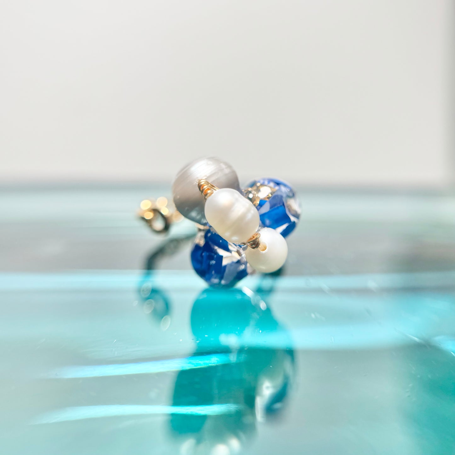 Bee Divine Ring - Blue Bee -